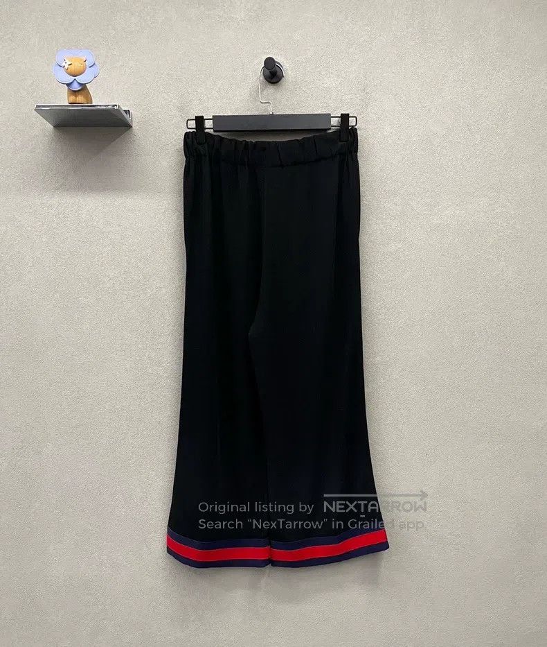 Gucci Gucci Black striped trousers Size 24" / US 00 / IT 34 - 2 Thumbnail