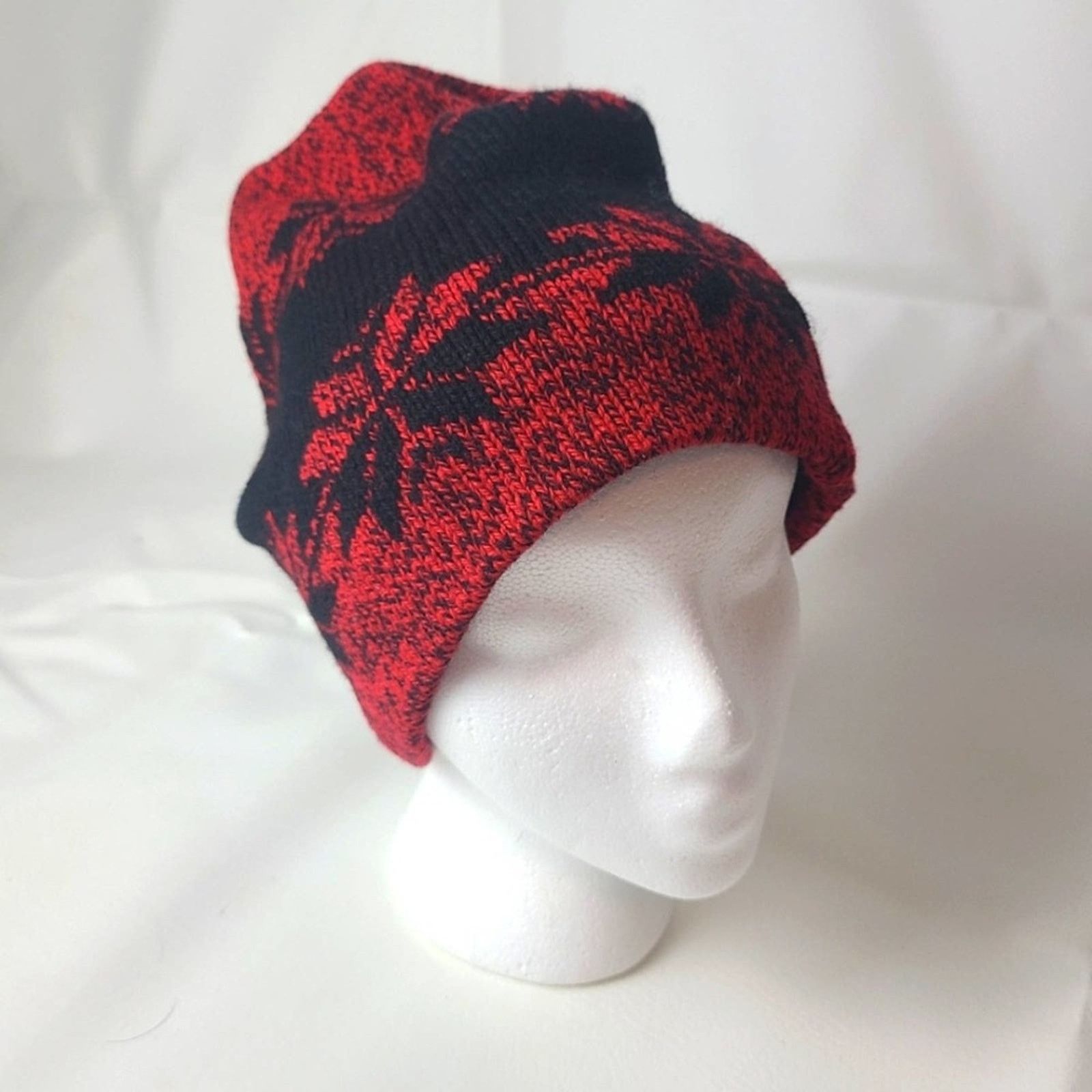 Vintage Vintage Knit Wool Hat Size ONE SIZE - 1 Thumbnail