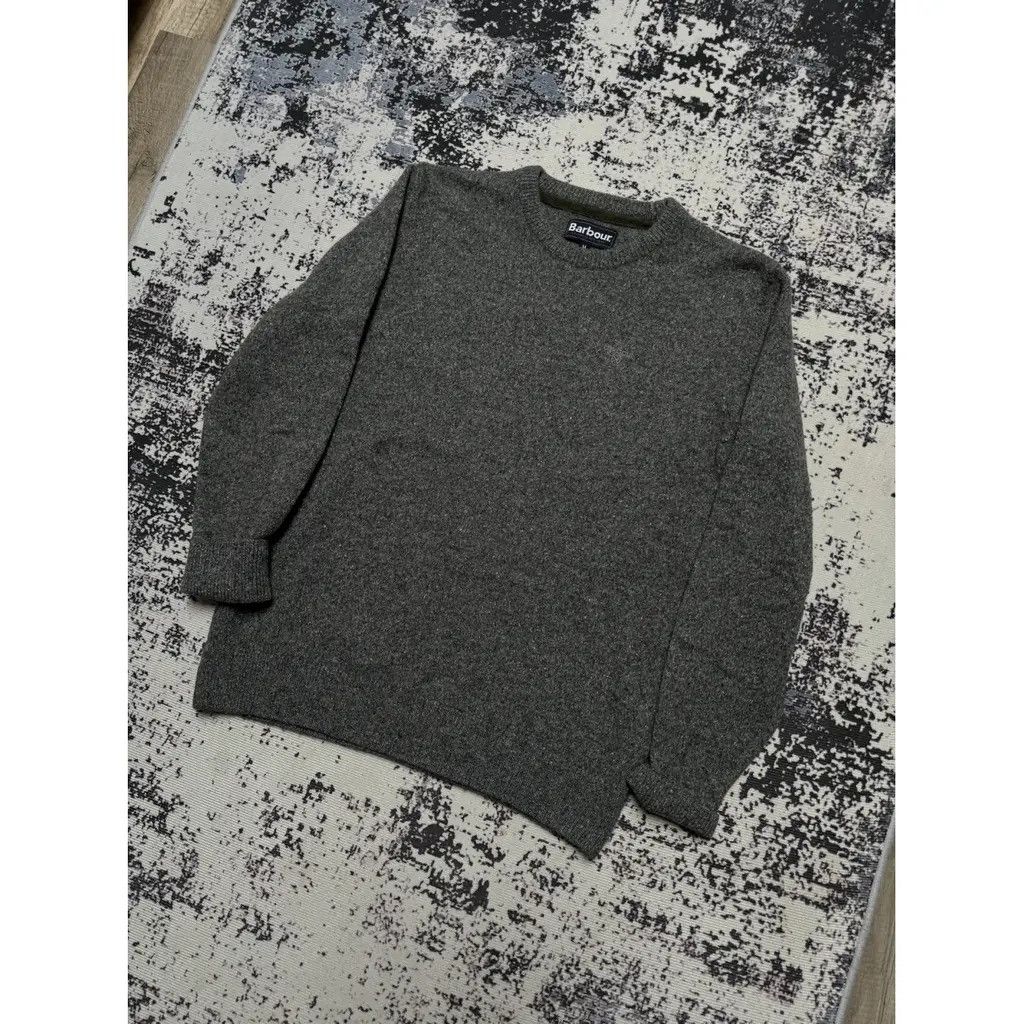 Barbour Barbour Jumper Grey Size M Size US M / EU 48-50 / 2 - 2 Thumbnail