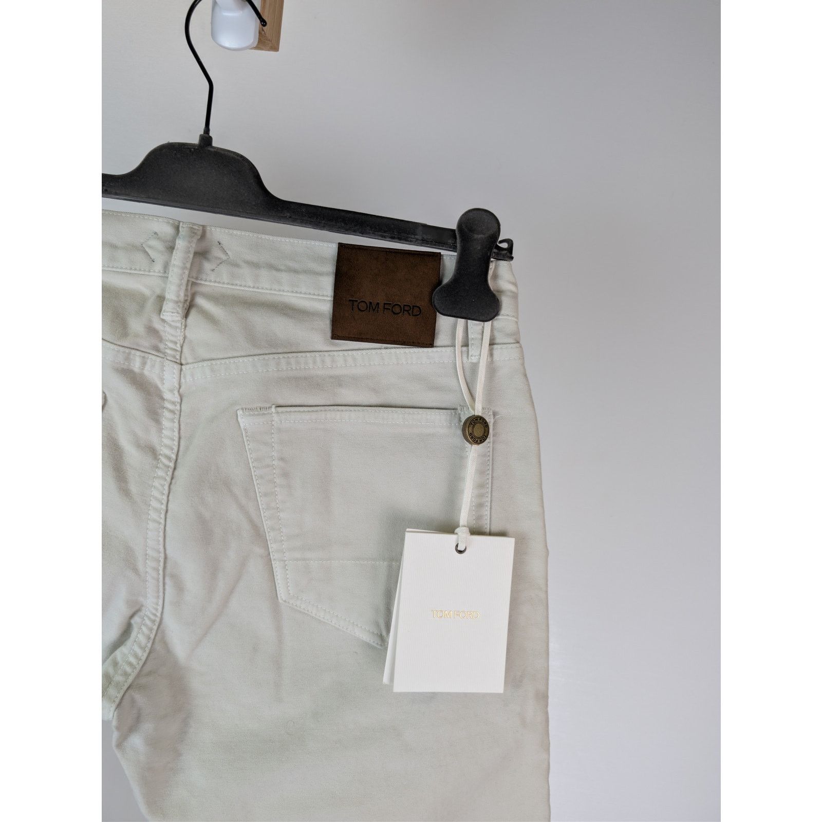 Tom Ford o1rshd1 Slim Fit Denim Jeans in Light Yellow Size US 33 - 14 Thumbnail