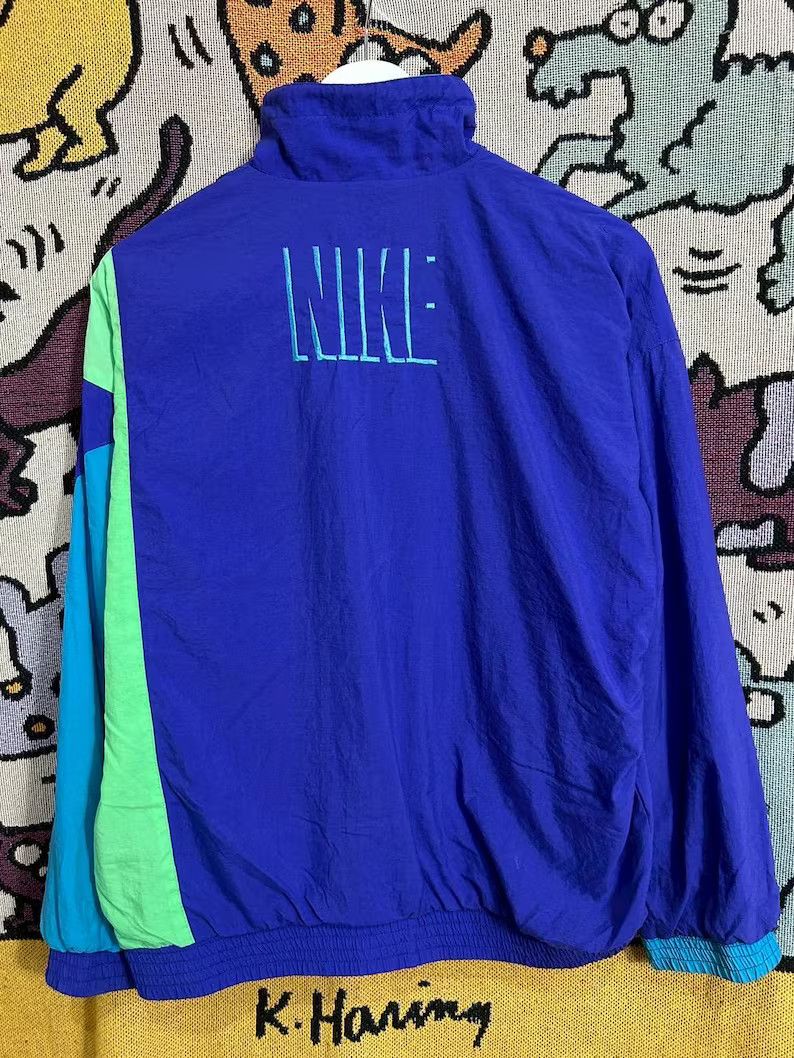Nike Vintage 90s Nike Jacket size M Size US M / EU 48-50 / 2 - 2 Thumbnail
