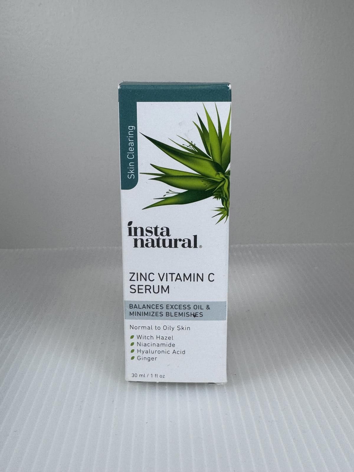 Designer InstaNatural Zinc Vitamin C Serum for Oily Skin Size ONE SIZE - 1 Thumbnail