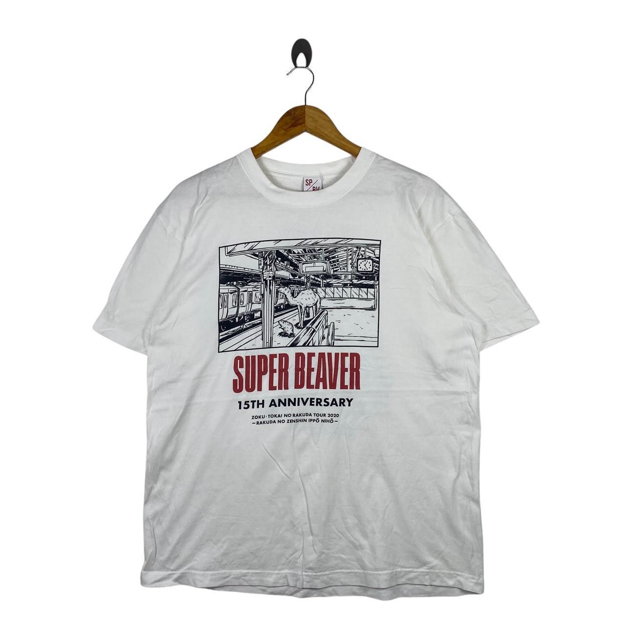 Band Tees SUPER BEAVER SHINKOKYU Japan Rock Band Tour Tee Shirt Top Size US L / EU 52-54 / 3 - 1 Thumbnail