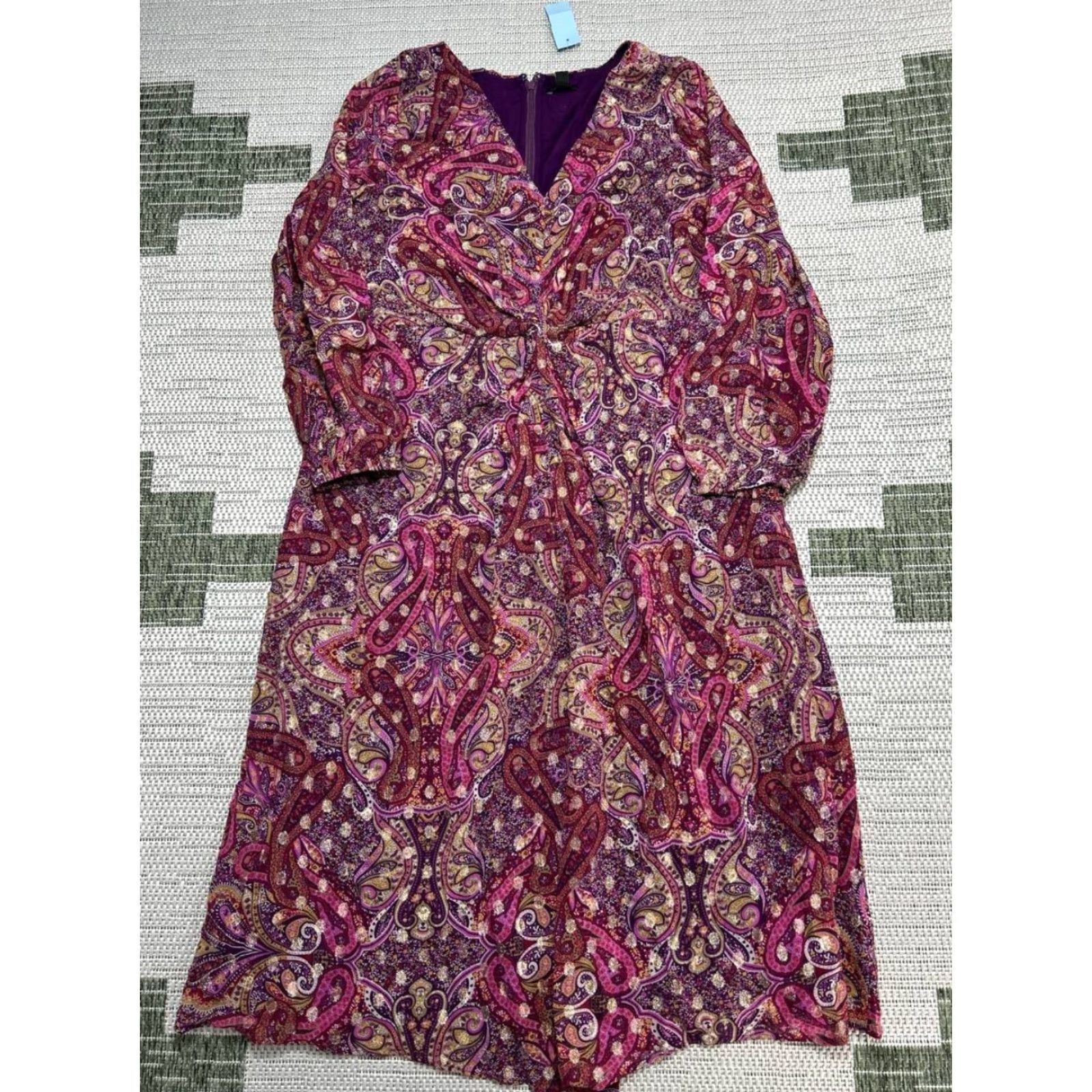 women plus size purple dresses Plus Size Flutter Sleeve A-Line Dress | Superfit Hero | Plus Size Casual Dress with Pockets | Plus Size Summer Dress