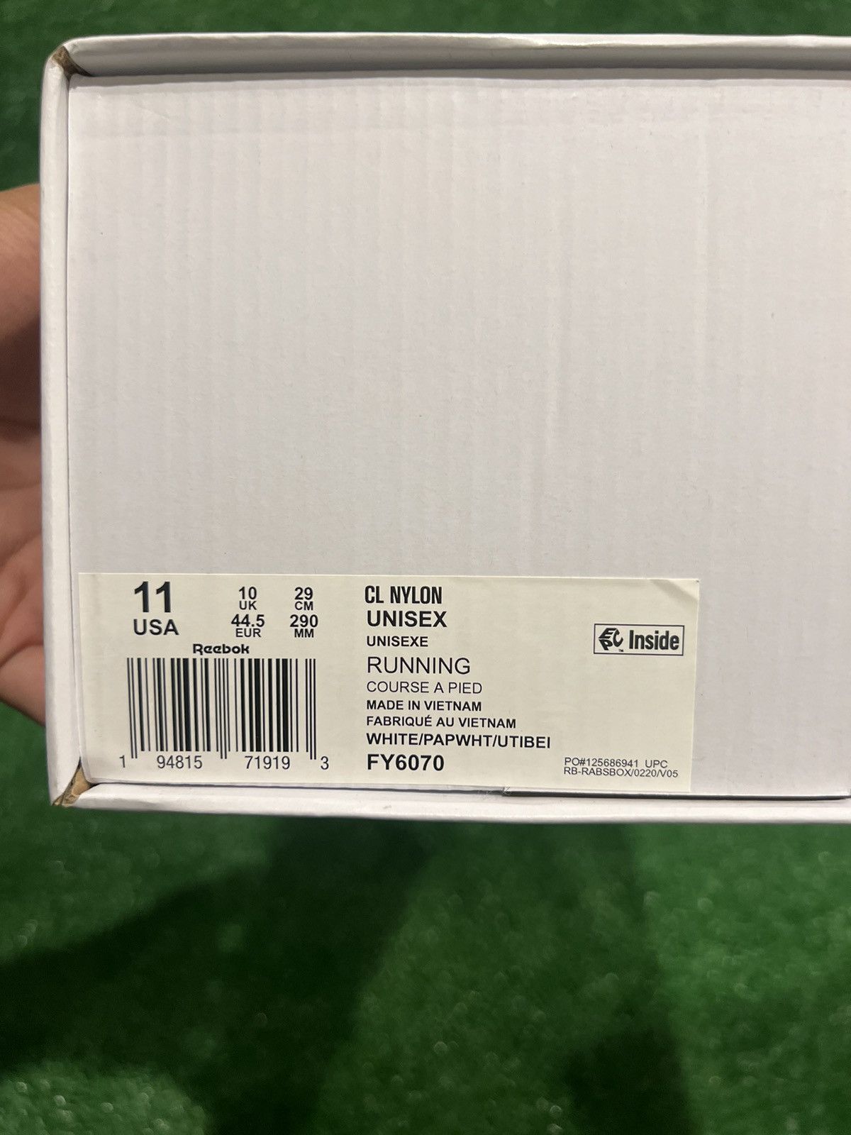 JJJJound × Reebok JJJJound x Reebok Classic Nylon 'White' Size US 11 / EU 44 - 8 Thumbnail