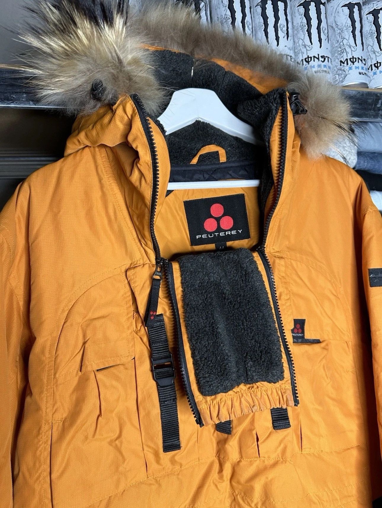 Peuterey Peuterey Fur Hood Tech Unisex Anorak Parka Jacket IT 44 Size US S / EU 44-46 / 1 - 5 Thumbnail