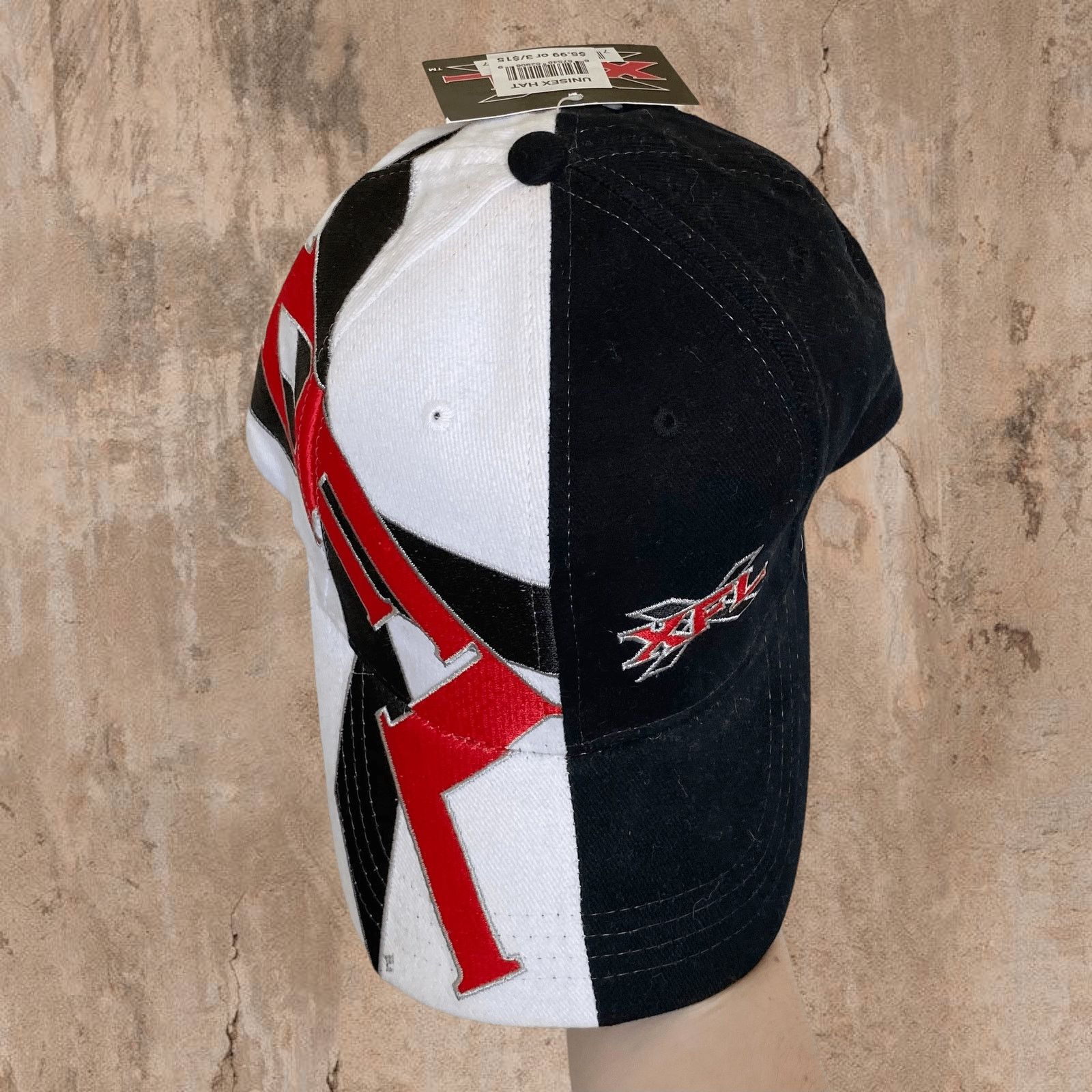 Vintage Vintage Y2K XFL Hat OSFA Large Embroidered Drew Pearson Size ONE SIZE - 3 Thumbnail