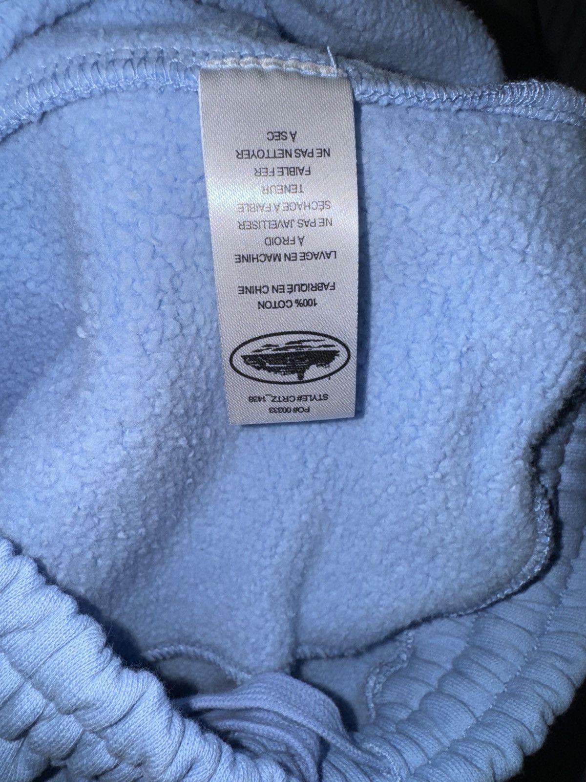 Corteiz CORTEIZ SWEATPANT - SIZE S - BABY BLUE - SS25 Size US 29 - 4 Thumbnail