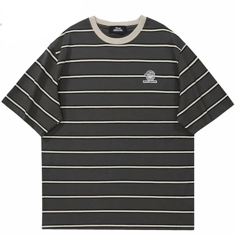 70s Design Striped T Shirt