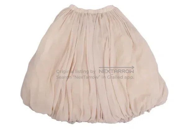 Comme des Garcons Comme Des Garcons size S Beige vintage pouf design skirt Size 25" / US 0 / IT 36 - 2 Thumbnail