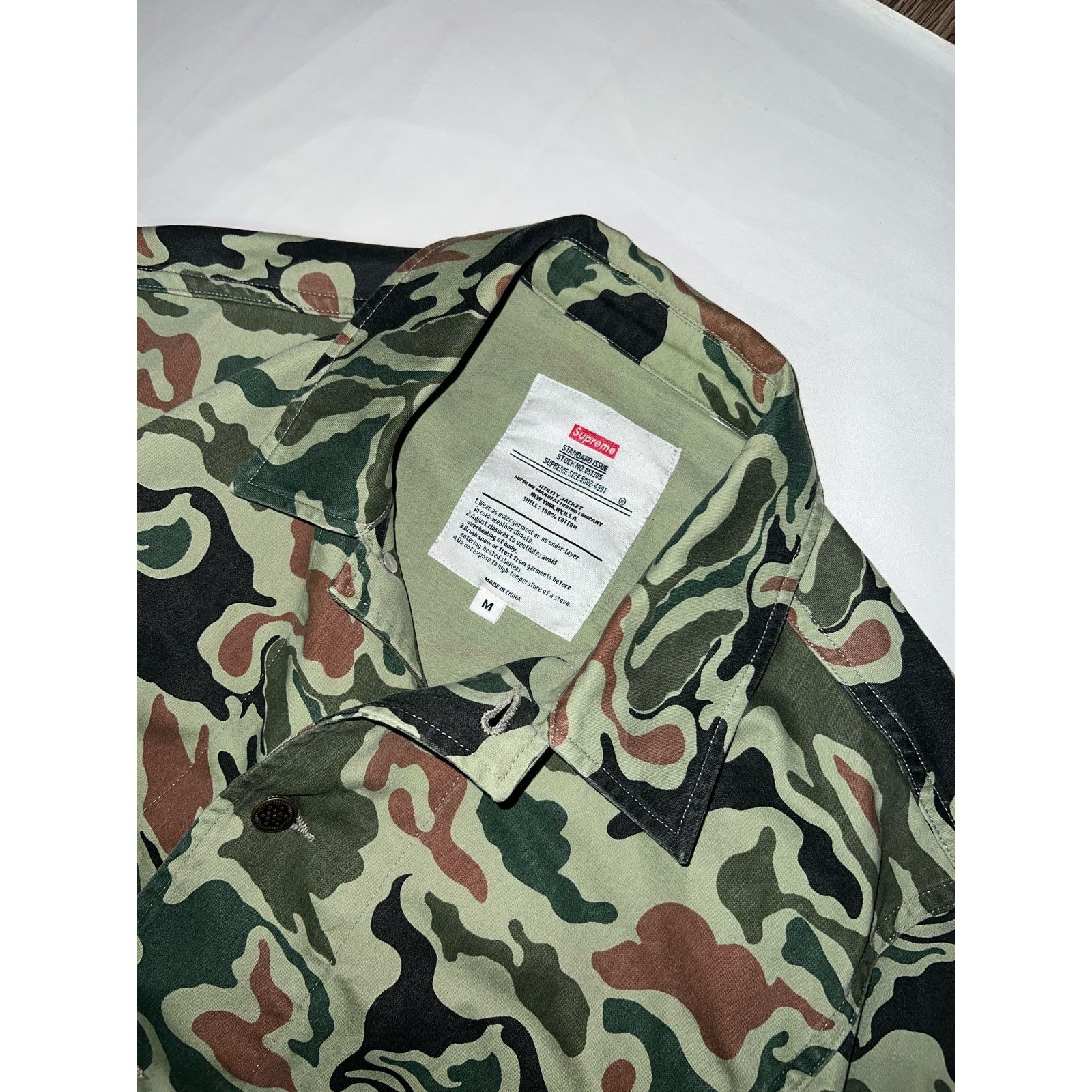 Supreme Supreme SS12 Camo Utility Jacket Size US M / EU 48-50 / 2 - 2 Thumbnail