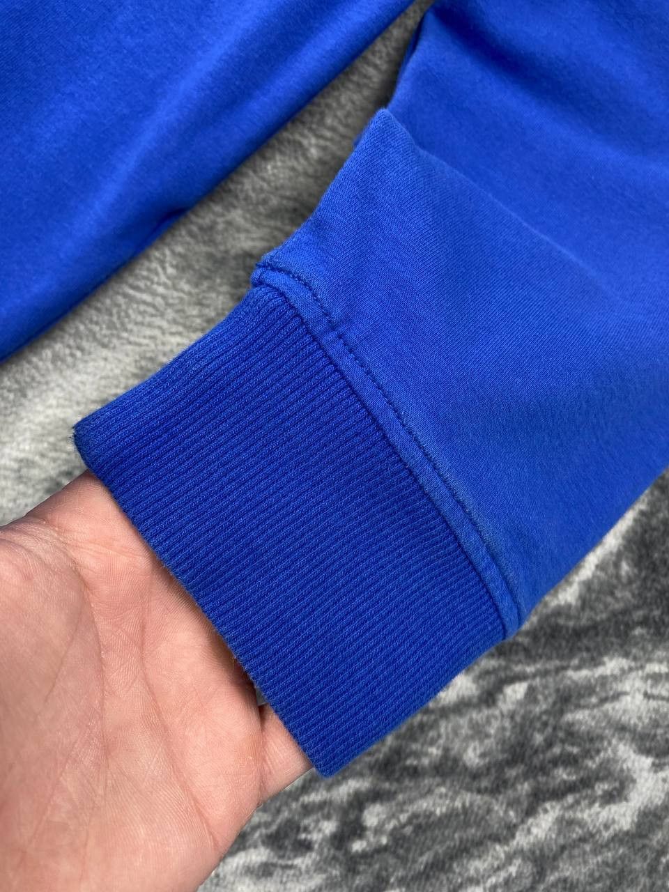 Balmain Balmain Paris Big Logo Sweatshirt Men Size L Blue Size US L / EU 52-54 / 3 - 2 Thumbnail