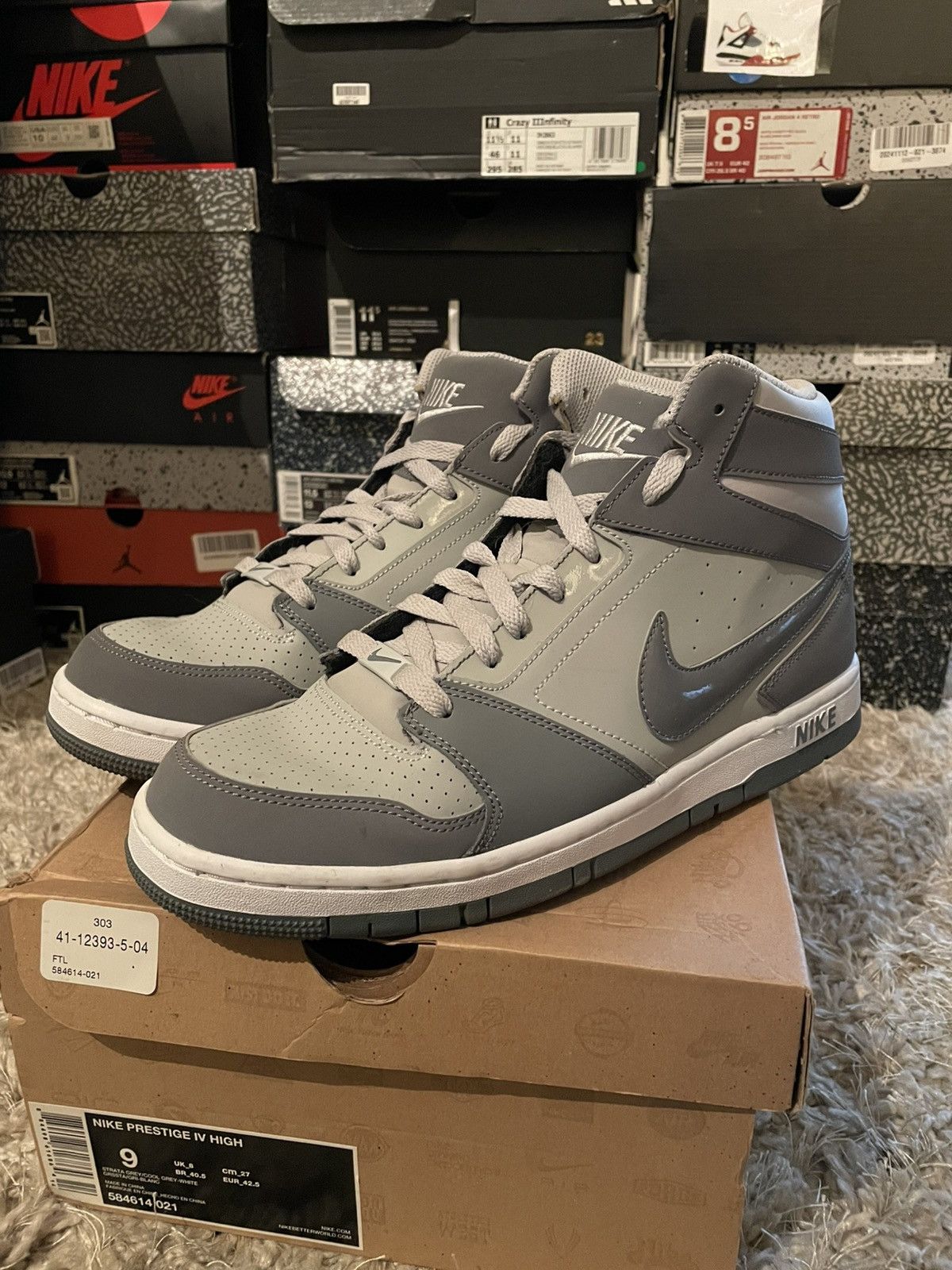 Nike Nike Prestige Grey Size US 9 / EU 42 - 1 Thumbnail