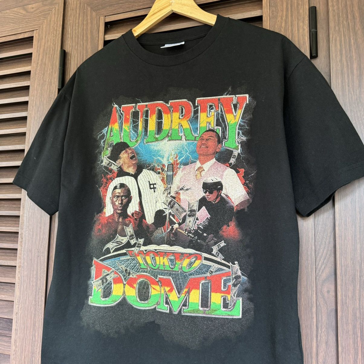 Japanese Brand × Rap Tees Audrey Tokyo Dome All Night Nippon Rap Tee Size US L / EU 52-54 / 3 - 3 Thumbnail