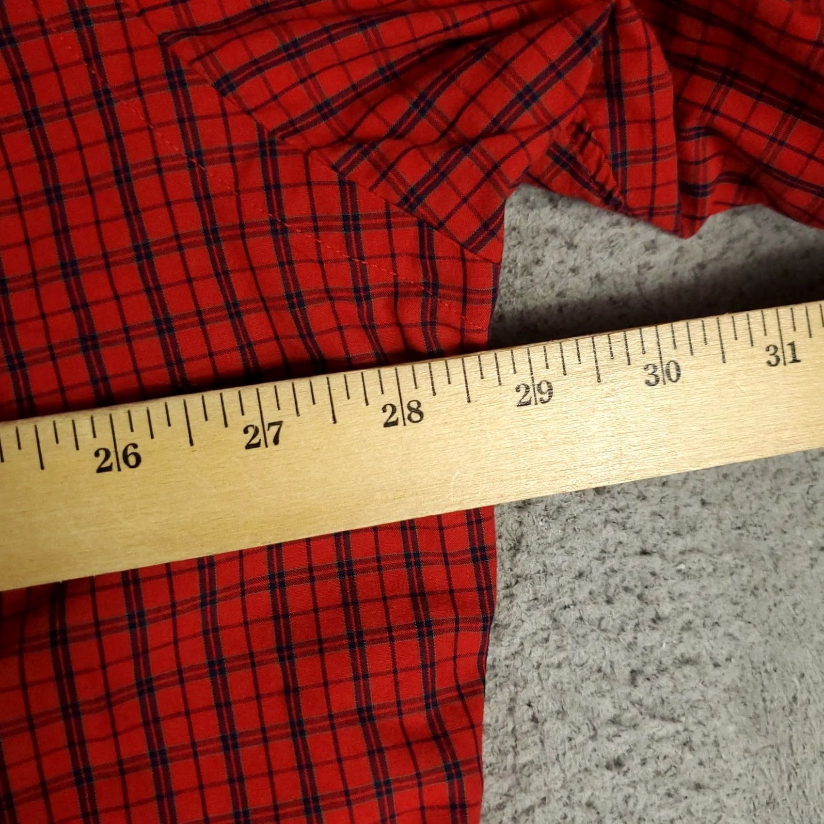 Ralph Lauren Ralph Lauren Shirt Mens XL Red Plaid Button-Up Long Sleeve Classic Preppy American Casual Shirt Size US XL / EU 56 / 4 - 6 Thumbnail