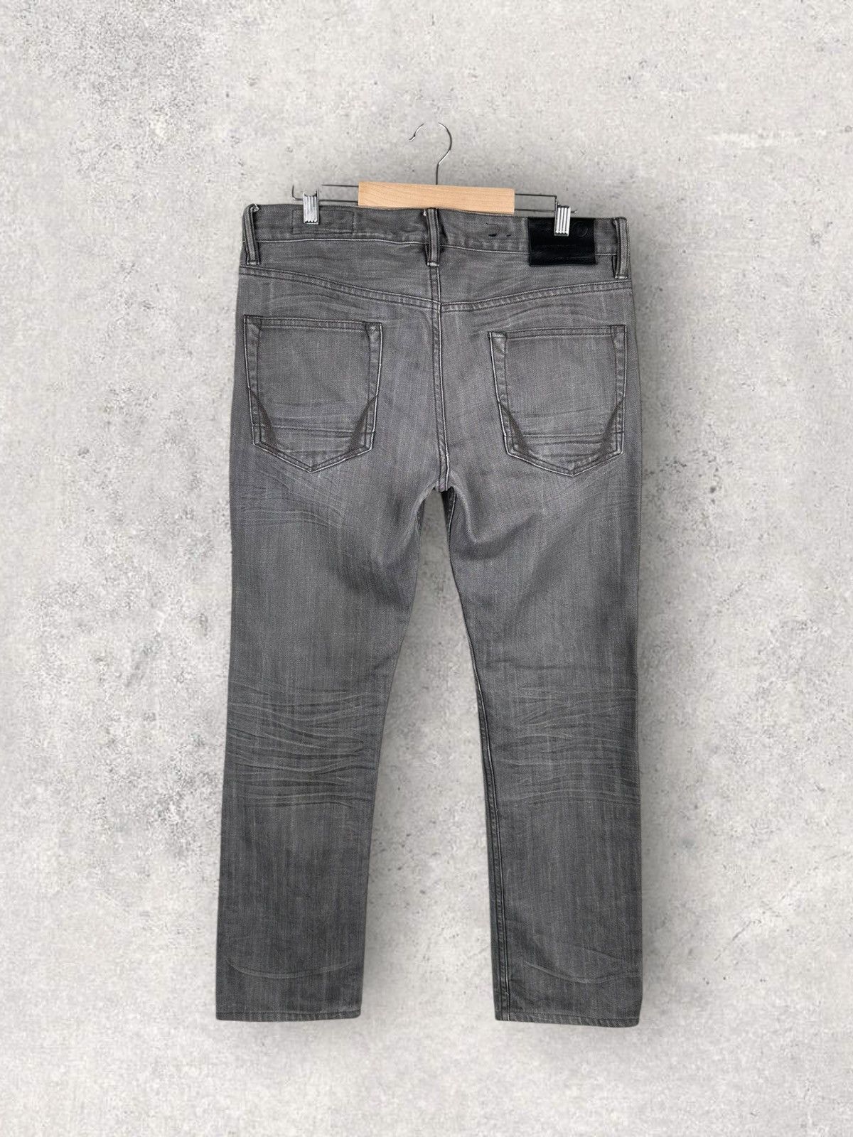 Allsaints AllSaints Nflag Iggy Avant Garde Distressed Denim Jeans Size US 32 / EU 48 - 2 Thumbnail