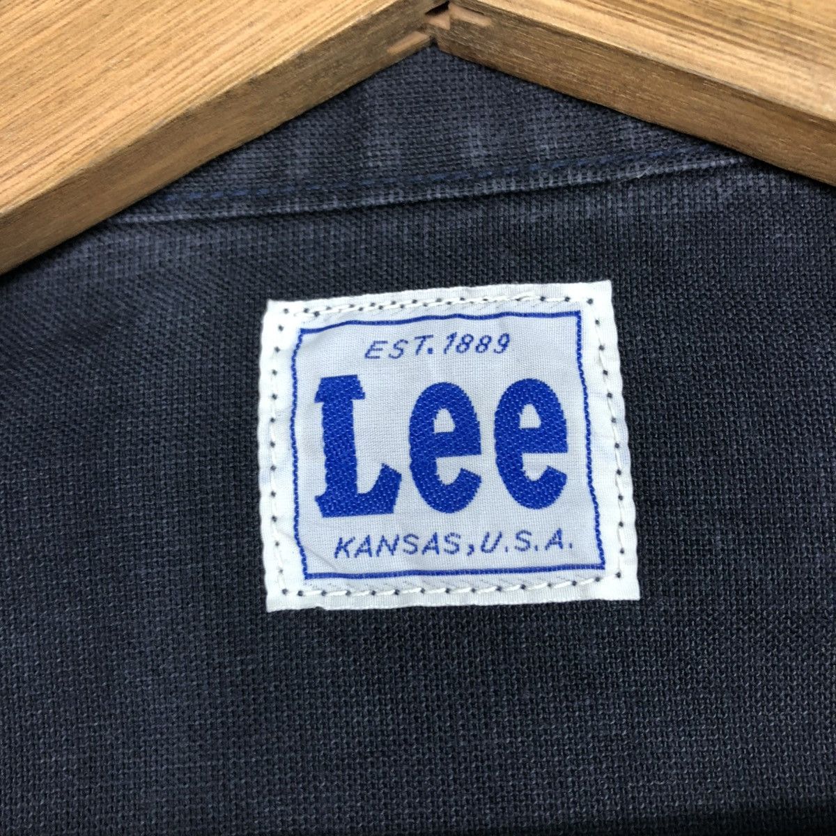 Lee 🔥VINTAGE CHORE ZIPPER JACKET LEE KANSAS USA EST 1889 Size US M / EU 48-50 / 2 - 23 Thumbnail