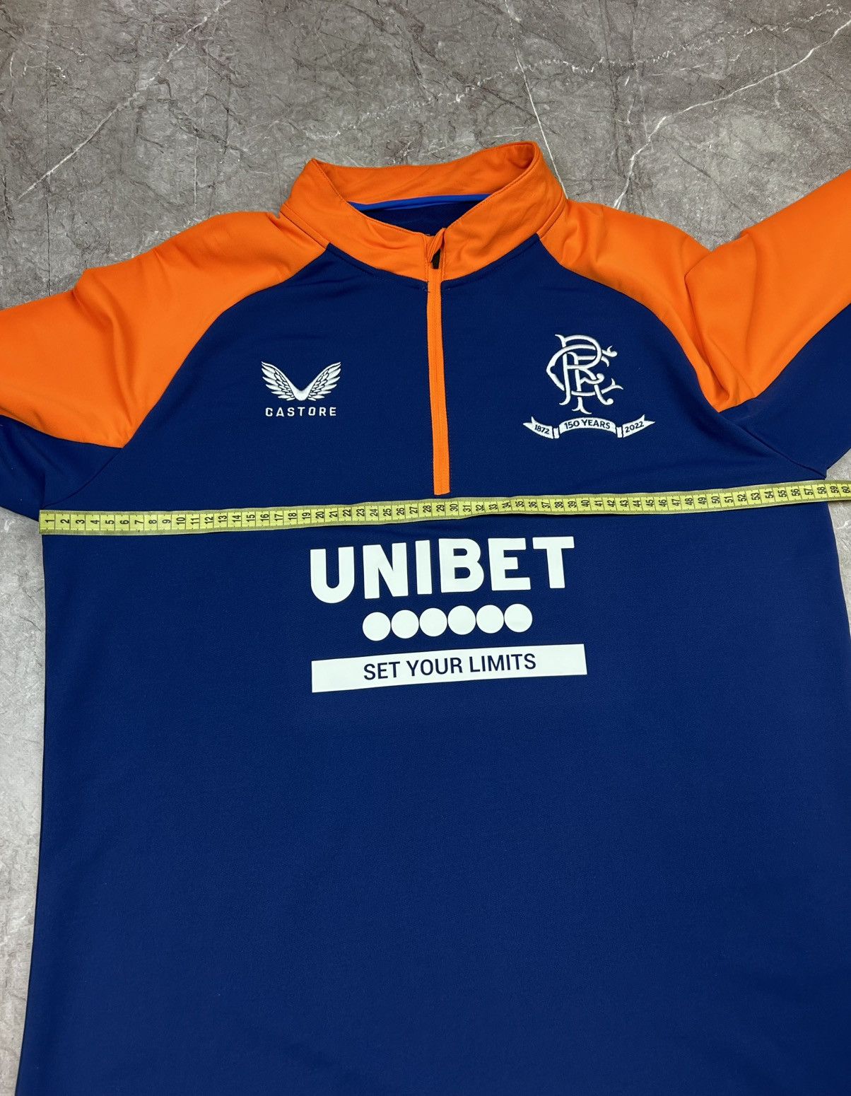 Castore Rangers Castore track jacket sweatshirt long sleeve size Xl Size US XL / EU 56 / 4 - 11 Thumbnail