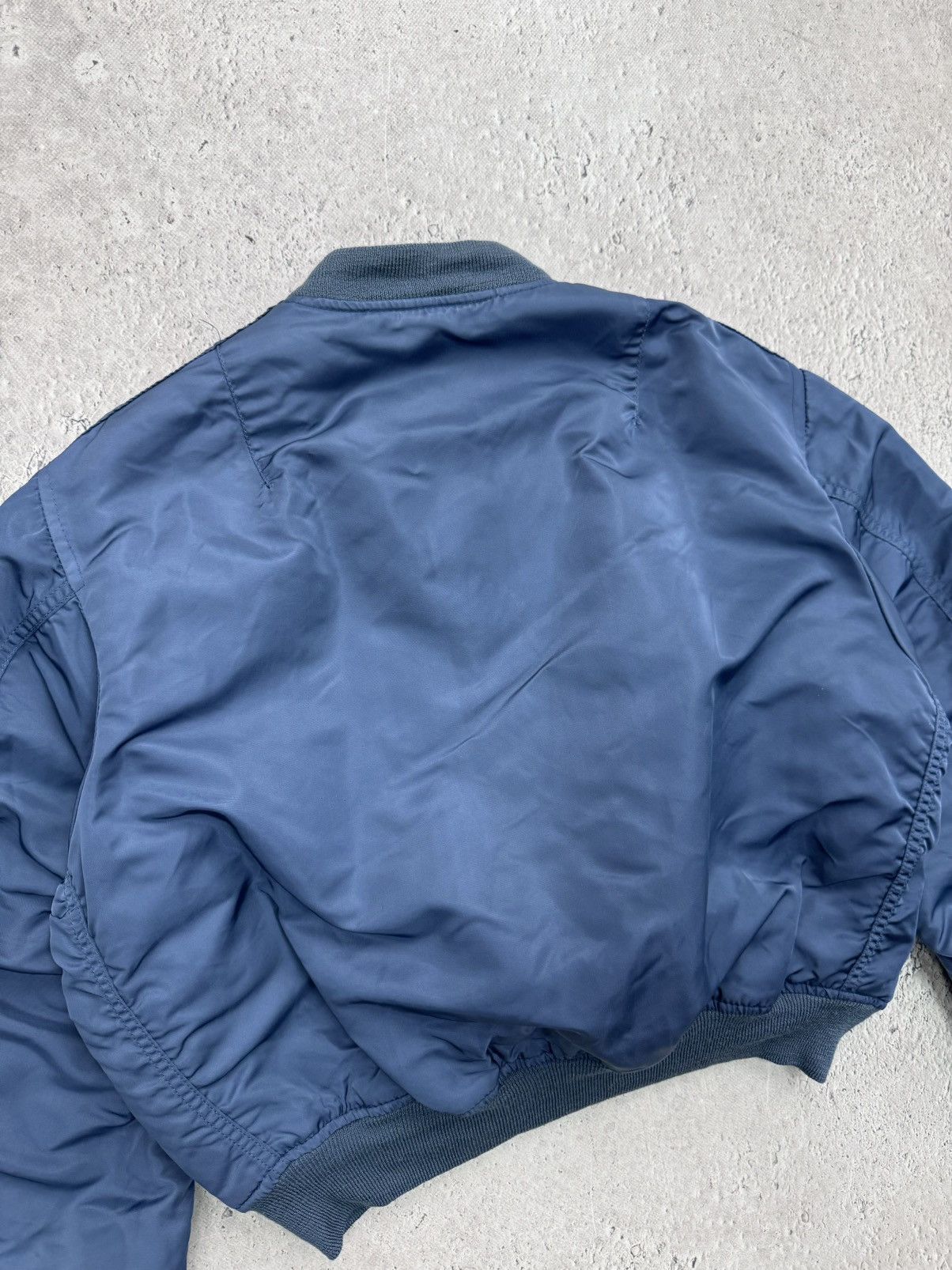 Japanese Brand Vintage MA 1 Bomber Avant Garde Ifsixwasnine Y2K Jacket Size US L / EU 52-54 / 3 - 12 Thumbnail