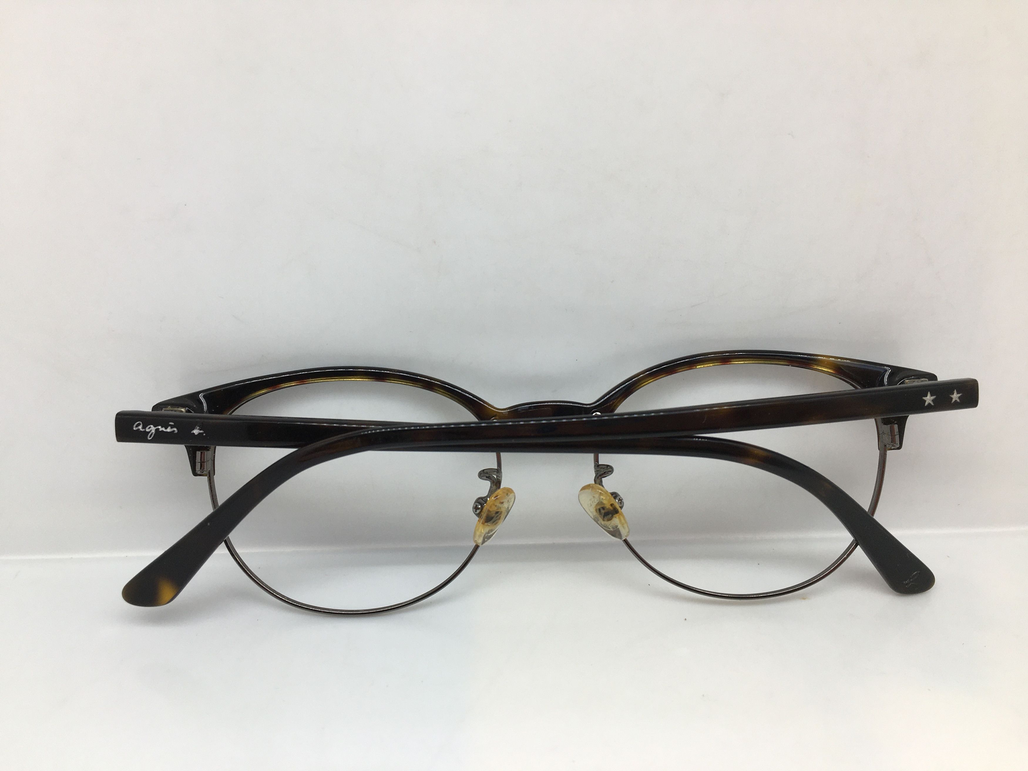 Other Again Tortoise Silver WARHOL Eyeglasses Frame Size ONE SIZE - 7 Thumbnail