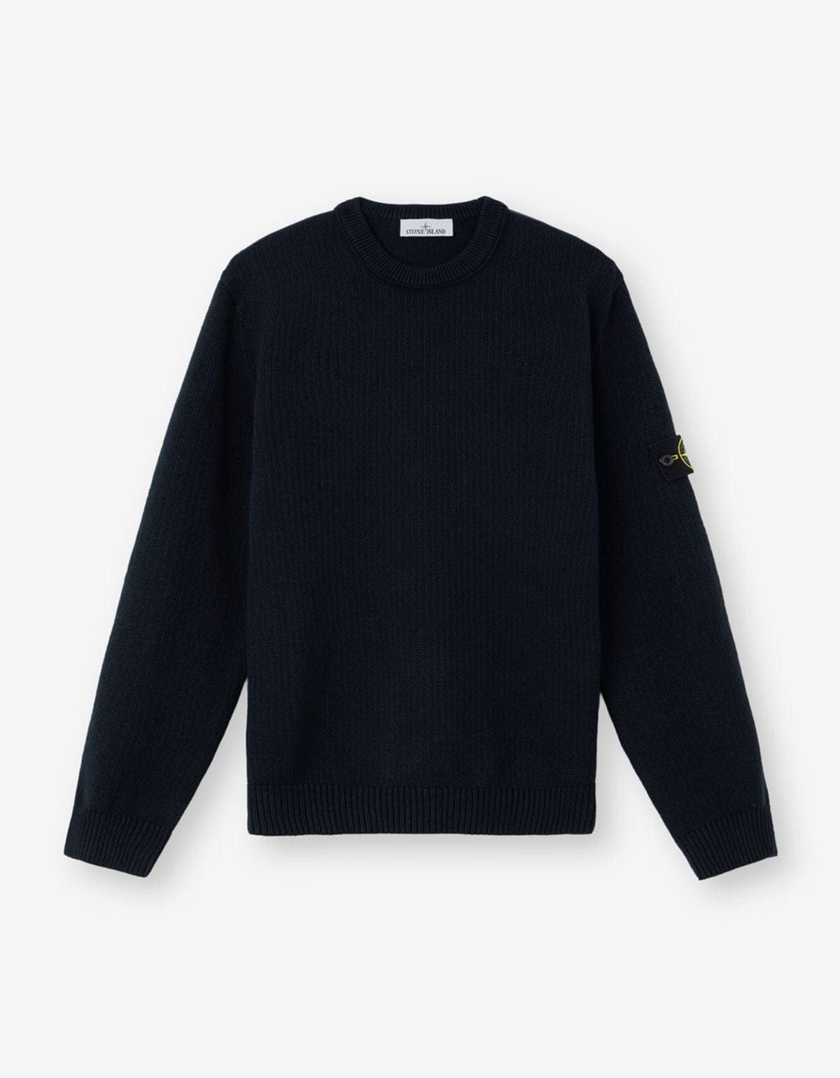 Stone Island Black Rib Sweater