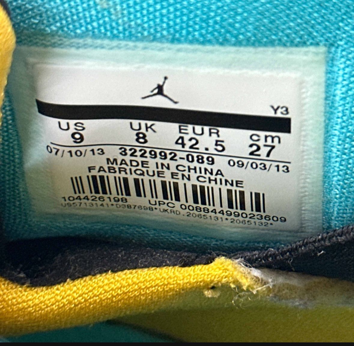 Jordan Brand Jordan 6 Rings Hornets Size US 9 / EU 42 - 10 Thumbnail