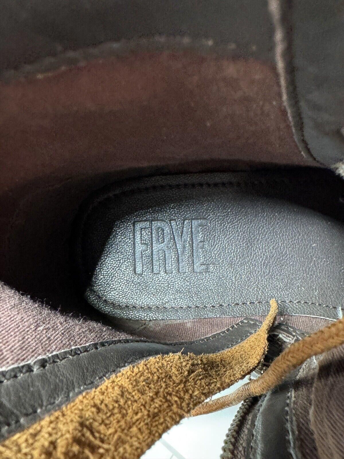 Frye Frye & Co Russell Lace-Up Suede Boots Side Zipper Men Sz 8 Size US 8 / EU 41 - 7 Thumbnail