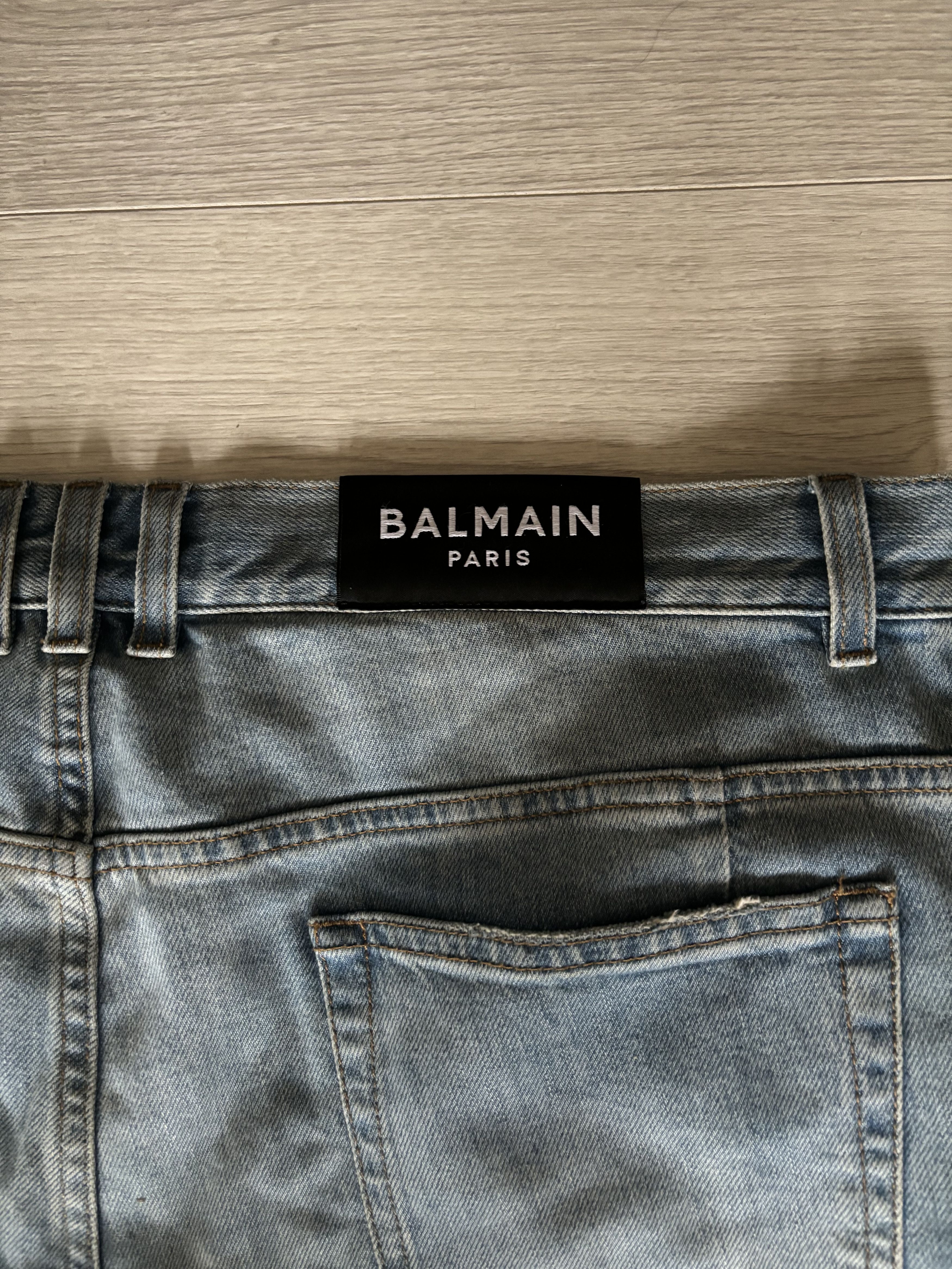 Balmain Balmain biker jeans Size US 36 / EU 52 - 3 Thumbnail