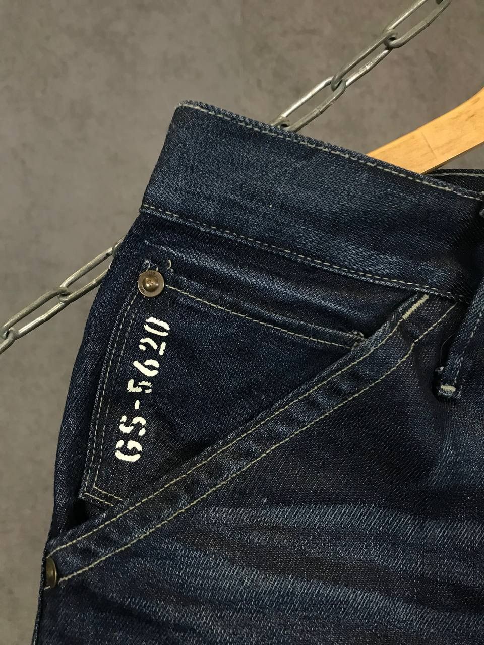 G-Star G Star Raw vintage Y2K biker jeans Size US 31 - 4 Thumbnail