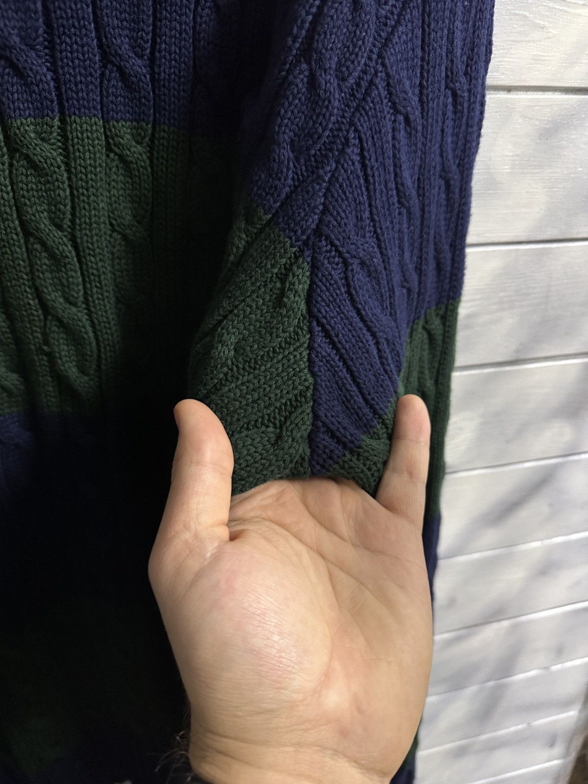 Polo Ralph Lauren Rare Vintage sweater Polo Ralph Lauren Purple Logo knitting Size US L / EU 52-54 / 3 - 4 Thumbnail