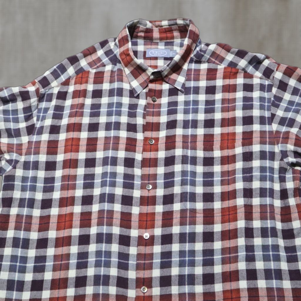 Talbots Talbots Multicolor Plaid Shirt Button-Down Long Sleeve Cotton XL Men Size US XL / EU 56 / 4 - 1 Thumbnail