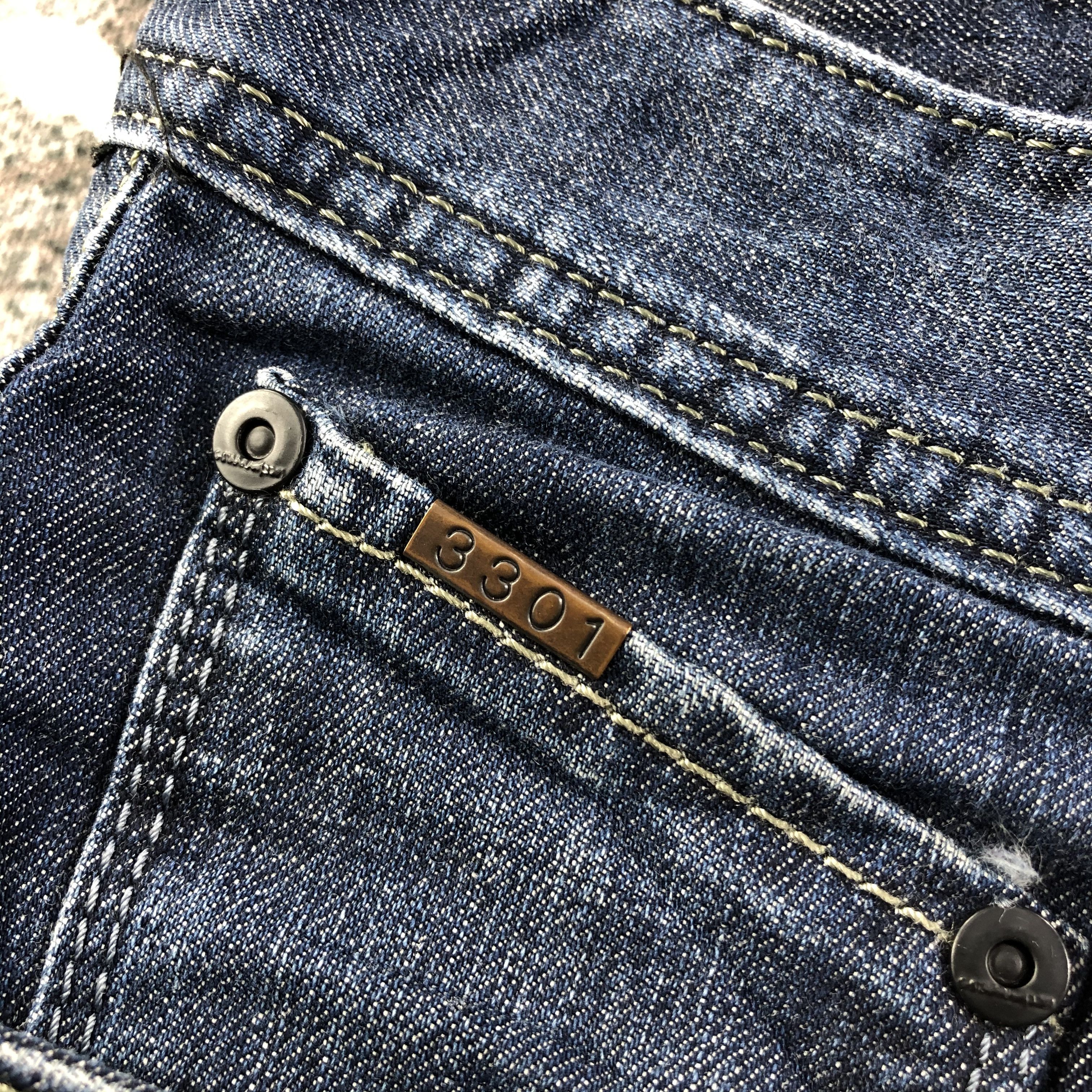 G-Star G Star Raw Jeans Faded Blue Denim KJ1534 Size US 30 / EU 46 - 9 Thumbnail