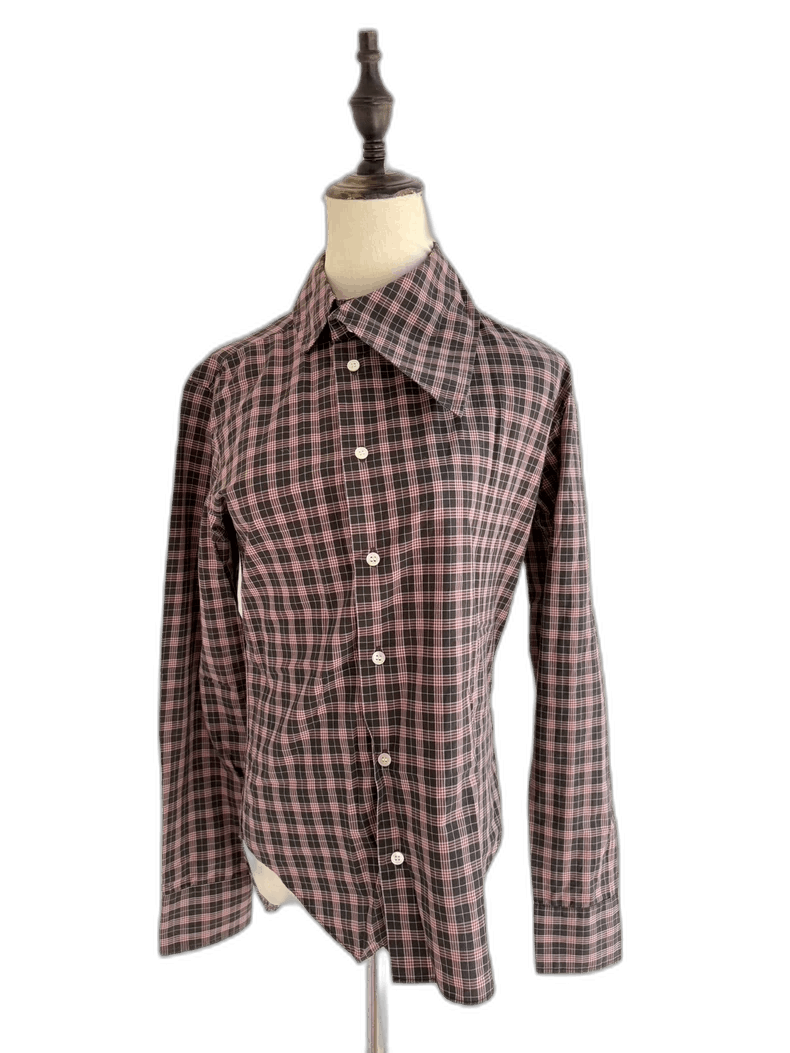 Vivienne Westwood Vivienne Westwood Vintage Plaid Collared Shirt - dmc Size S / US 4 / IT 40 - 1 Thumbnail