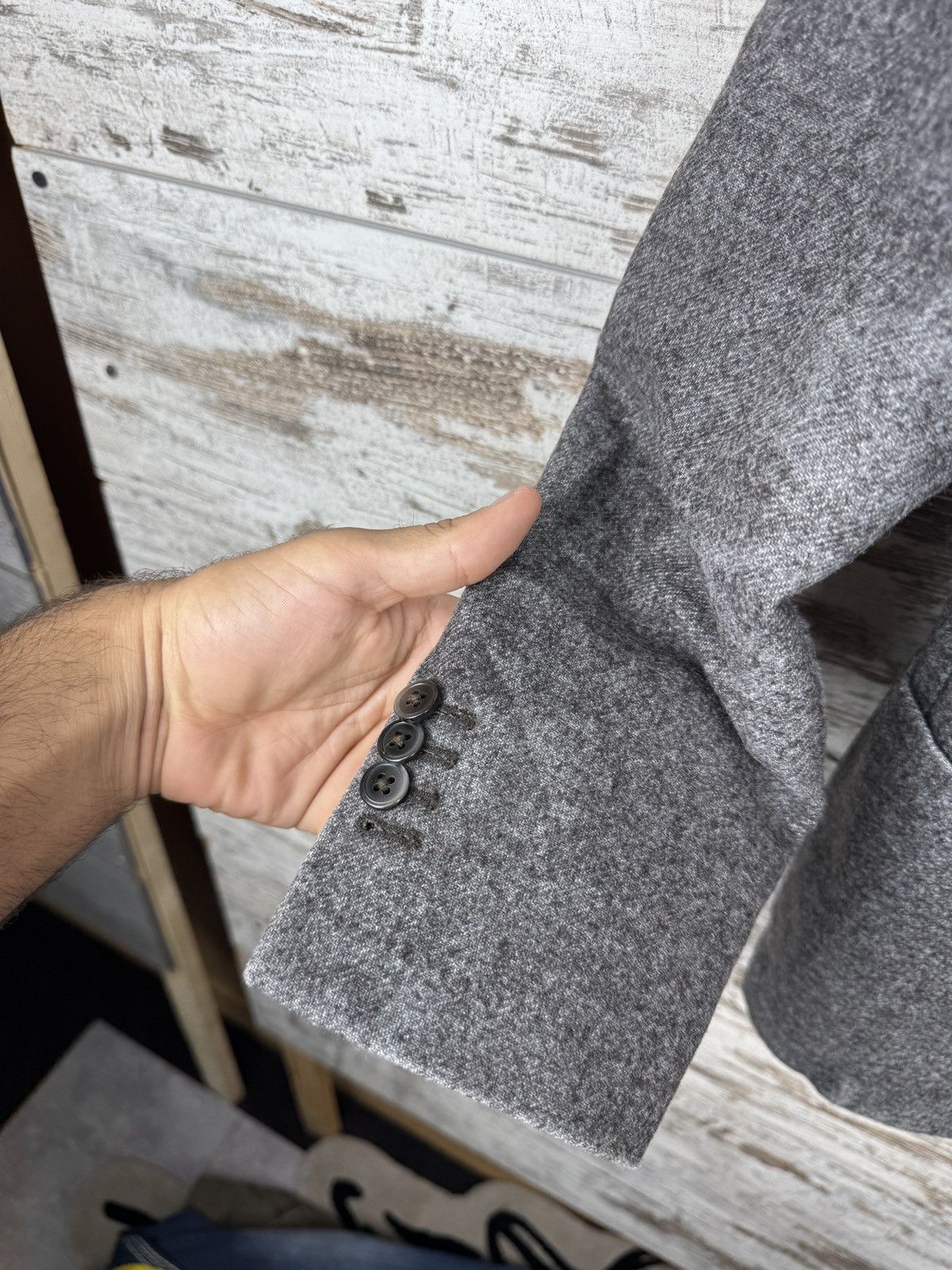 L.B.M. 1911 Mens Vintage L.B.M. 1911 blazer grey jacket size 50 luxury Size US M / EU 48-50 / 2 - 5 Thumbnail