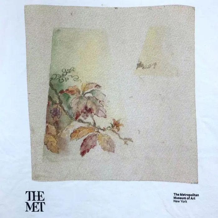 Vintage LOUIS COMFORT TIFFANY Lampshade Panel MET Tee Shirt Size M / US 6-8 / IT 42-44 - 4 Thumbnail