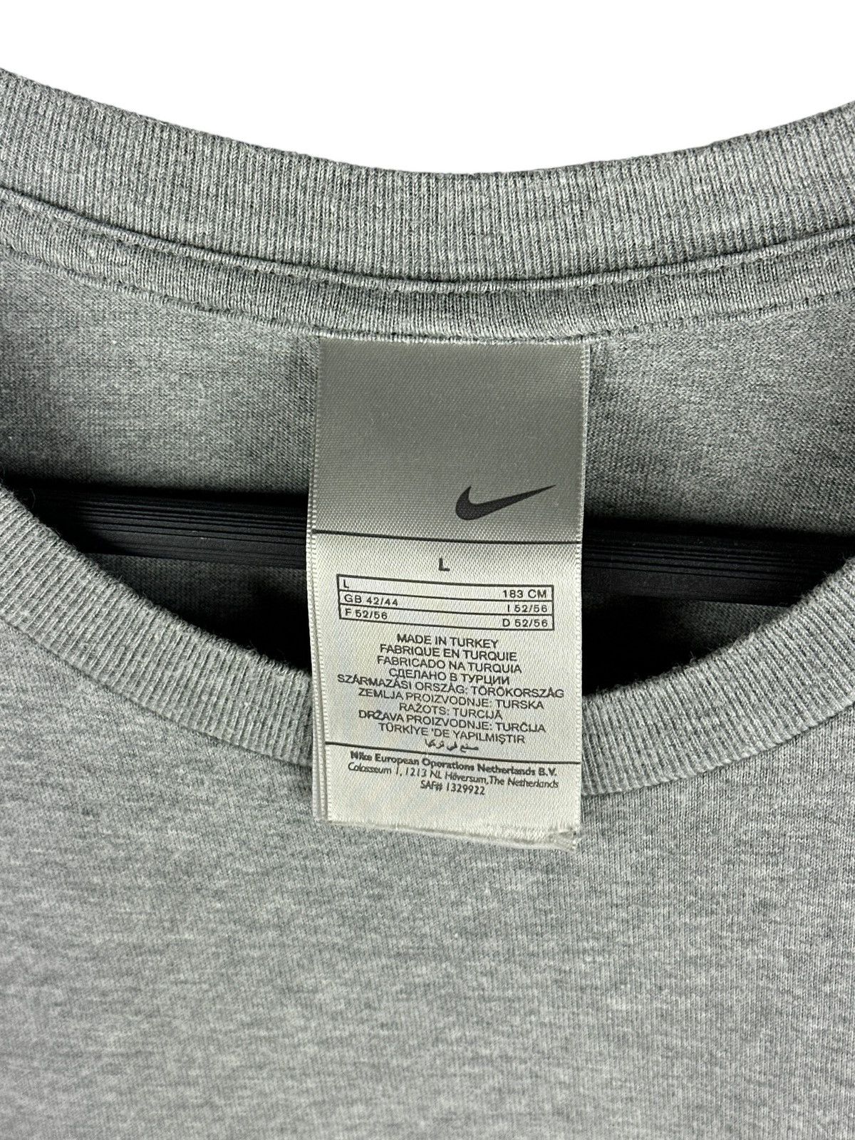 Nike Vintage Y2K Nike Large Corp. Logo T-Shirt Size US L / EU 52-54 / 3 - 6 Thumbnail
