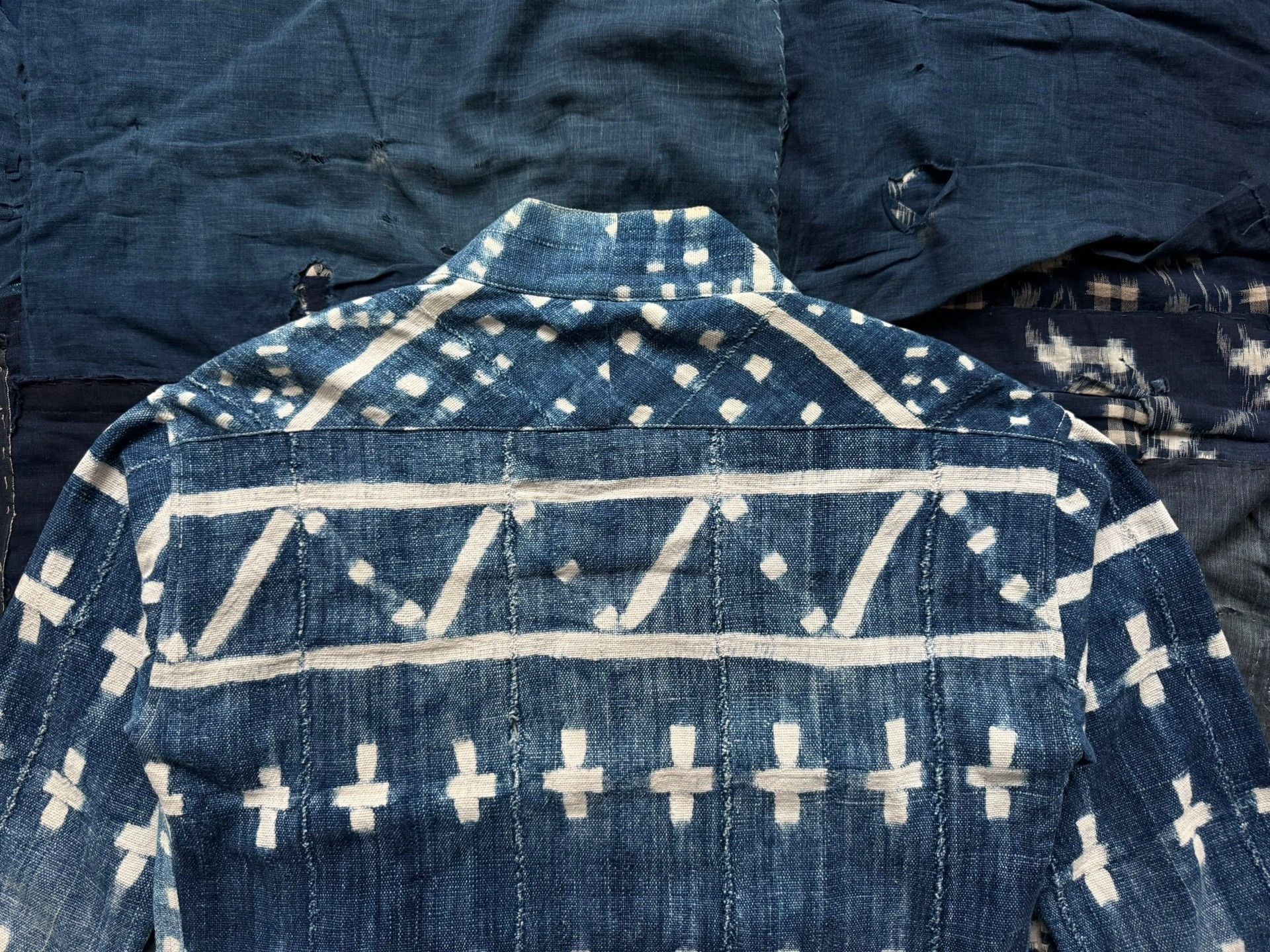 Visvim VISVIM LHAMO SHIRT INDIGO SPOT Size US XXS / EU 40 - 5 Thumbnail