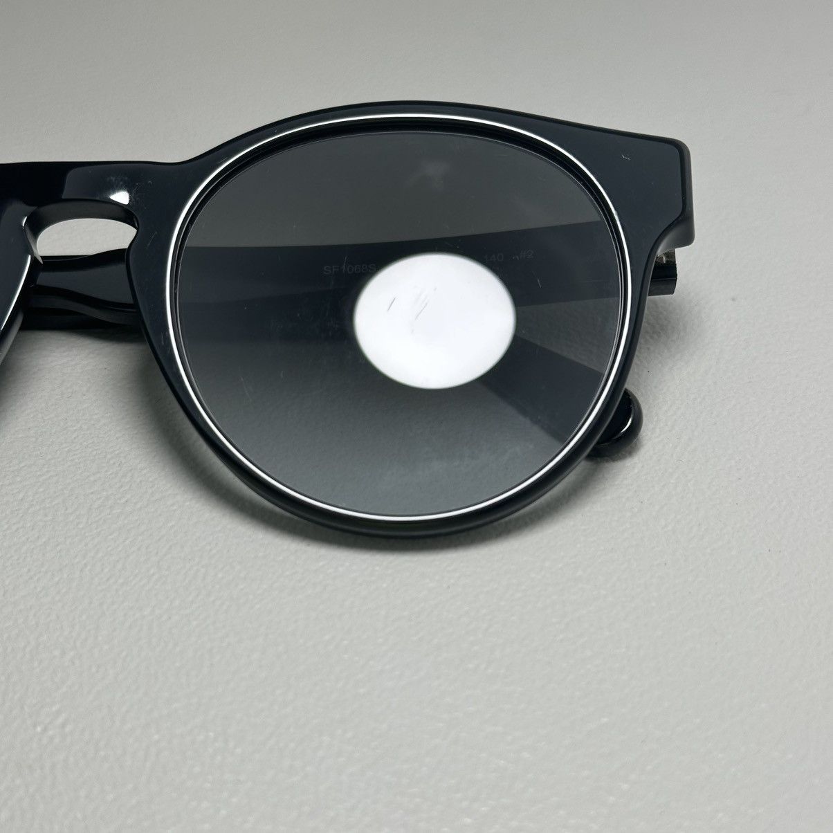 Salvatore Ferragamo Salvatore Ferragamo SF1068S Grey Gradient Round Sunglasses Size ONE SIZE - 7 Thumbnail