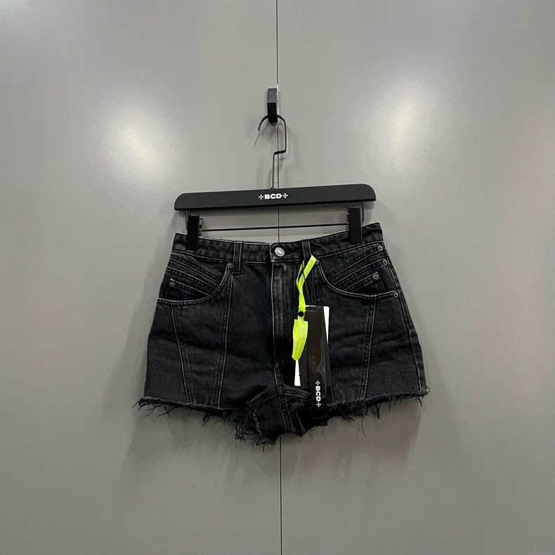 Givenchy `Curved Side` Denim Shorts | Grailed