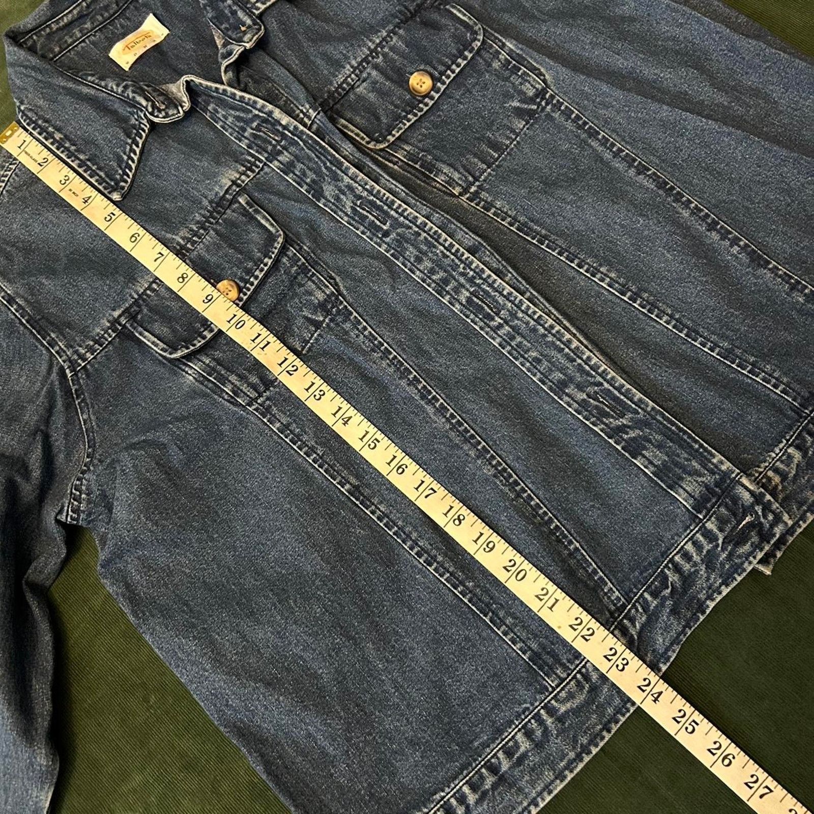 Other Y2k talbots denim jacket Size L / US 10 / IT 46 - 5 Thumbnail