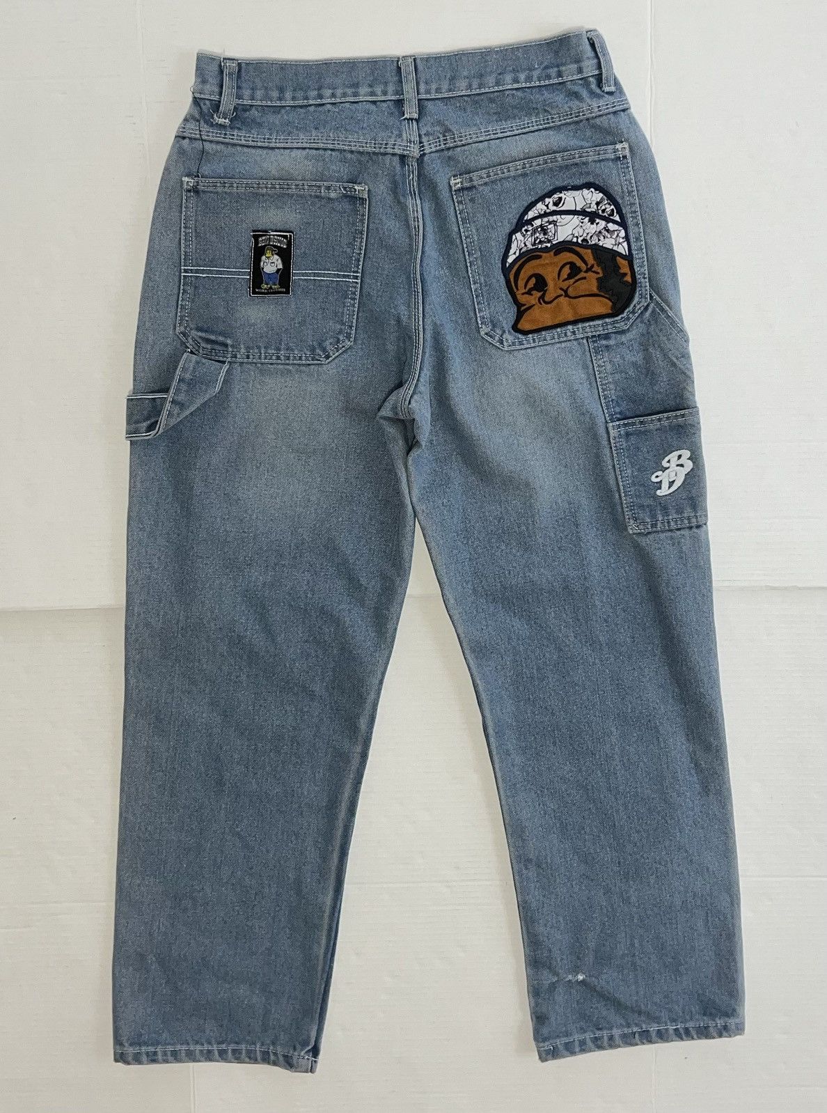 Ben Davis Vintage Ben Davis Baggy Carpenter Jeans Denim Y2k 90s 34x28 Size US 34 / EU 50 - 2 Thumbnail