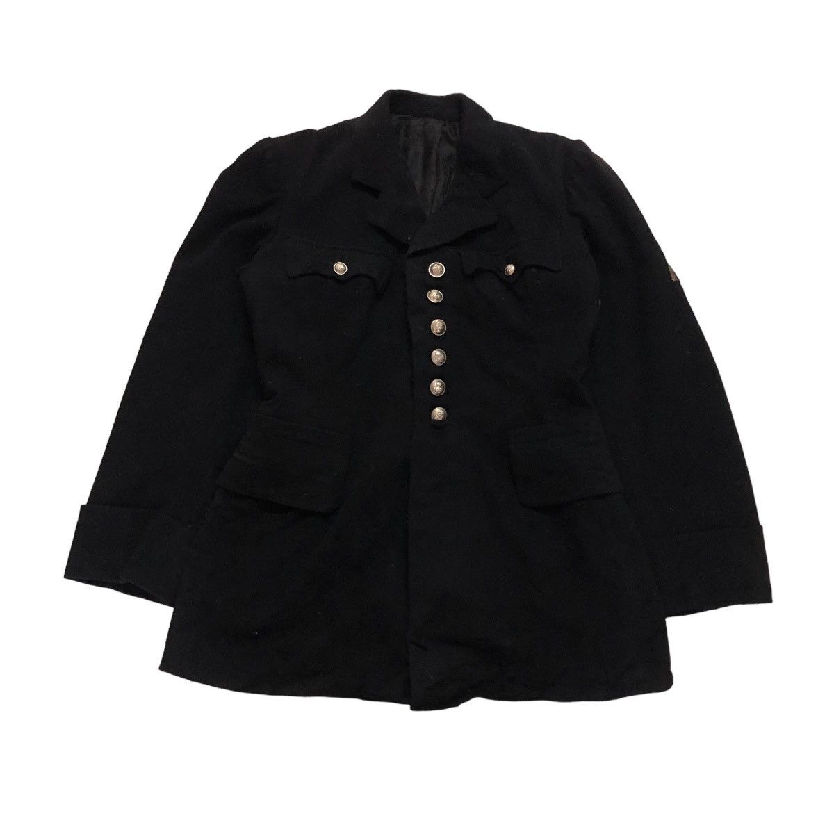 Vintage 🔥TRUE VINTAGE 60’s WOOL BUTTON JACKET MILITARY WEAR ARMY Size US M / EU 48-50 / 2 - 1 Thumbnail