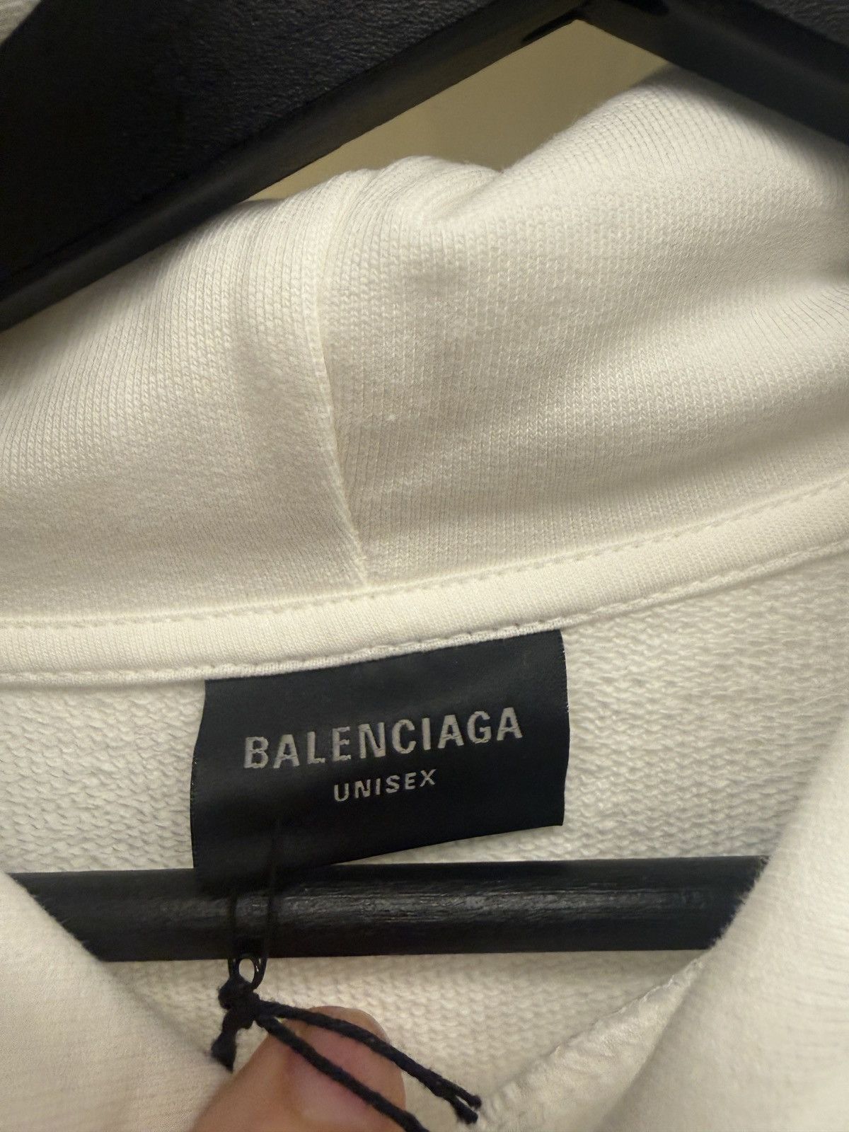 Balenciaga Balenciaga DIY Metal outline hoodie white Size US M / EU 48-50 / 2 - 4 Thumbnail