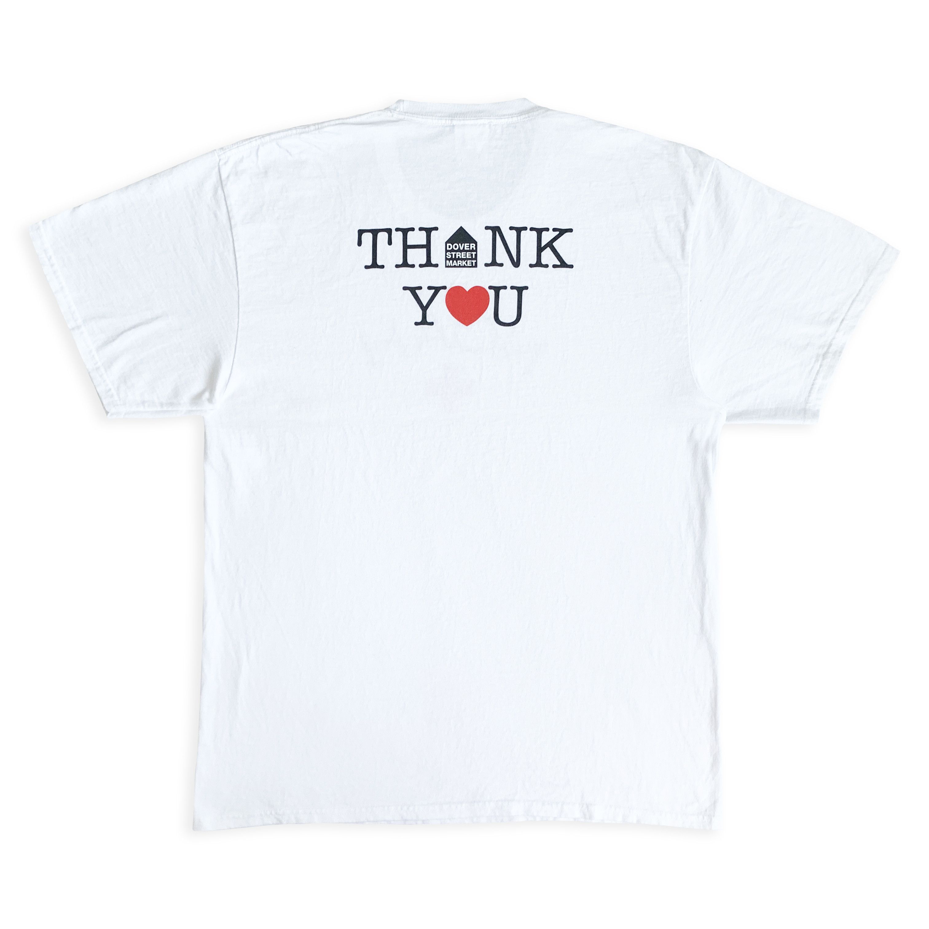 Noah NOAH x Dover Street Market Cross Logo Thank You Tee T shirt Size US L / EU 52-54 / 3 - 3 Thumbnail