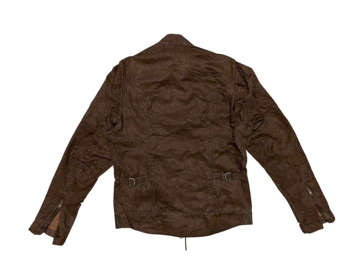 Edwin × Japanese Brand 90s EDWIN BIKERS JACKET RARE DESIGN NICELY FADED Size US M / EU 48-50 / 2 - 3 Thumbnail