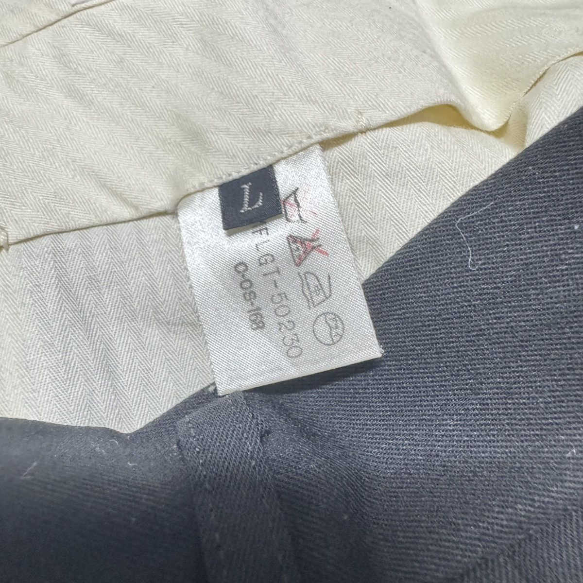 Giuliano Fujiwara Giuliano Fujiwara Wool Pleated Pants Black Size US 31 - 19 Thumbnail