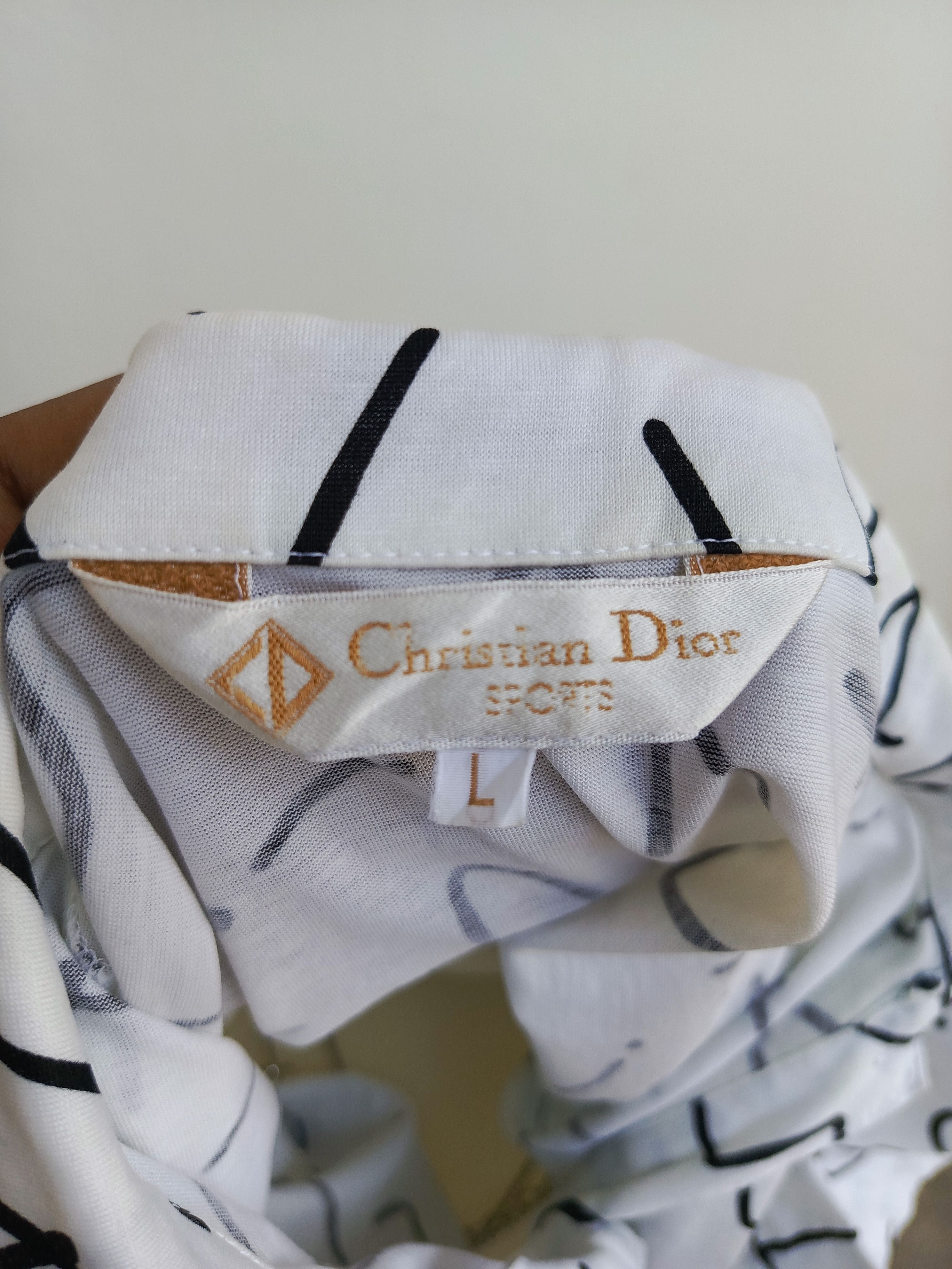 Dior Christian Dior Sports Monogram Graphic Shirt Archive Piece Size L / US 10 / IT 46 - 7 Thumbnail