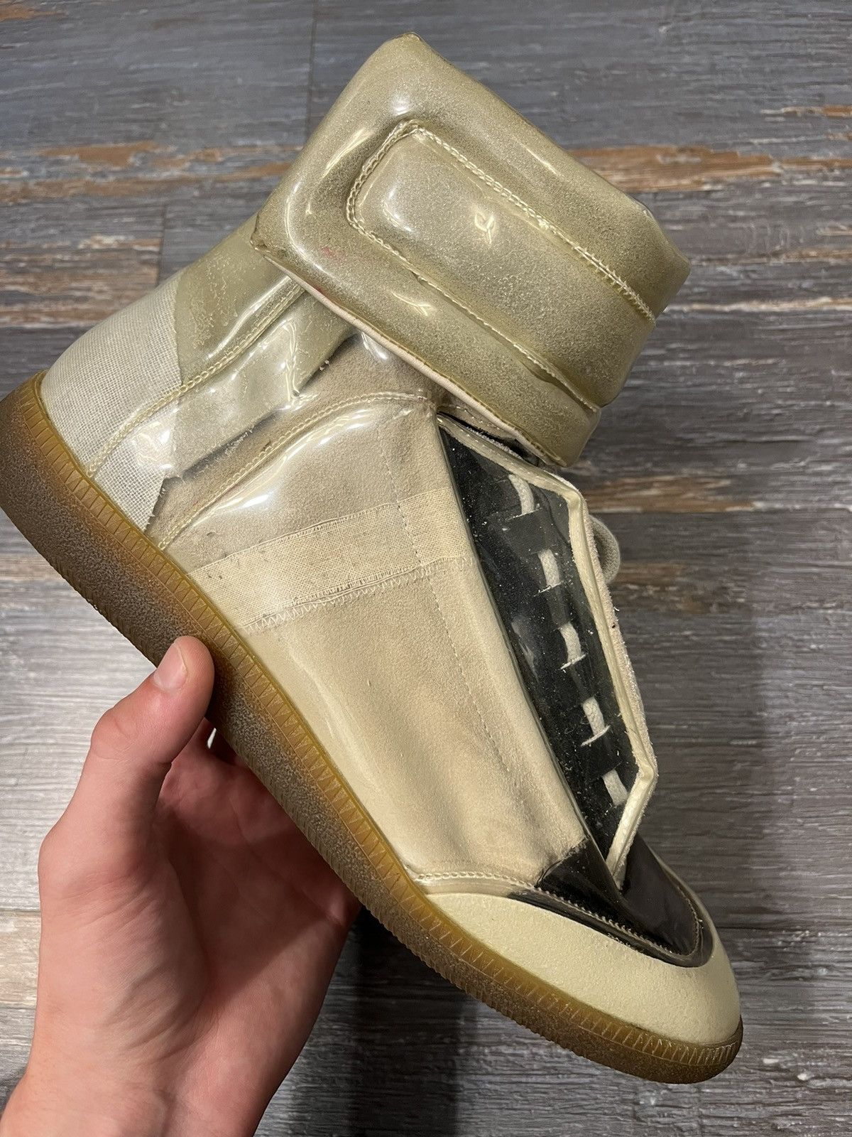 Maison Margiela Future High Clear PVC | Grailed