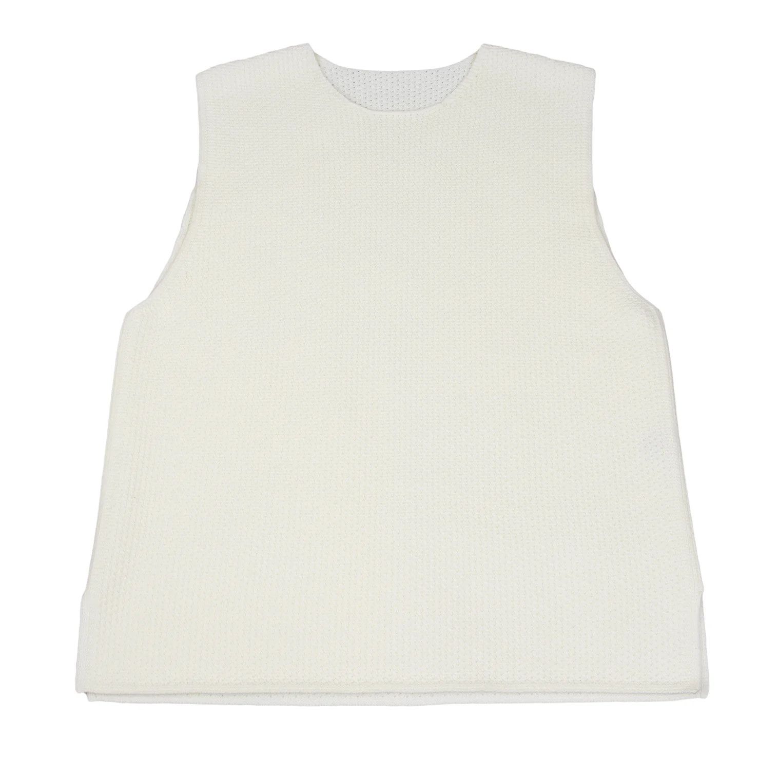 Issey Miyake Rustic Knit Vest in Off White - 2025A/W Collection Size US S / EU 44-46 / 1 - 1 Thumbnail