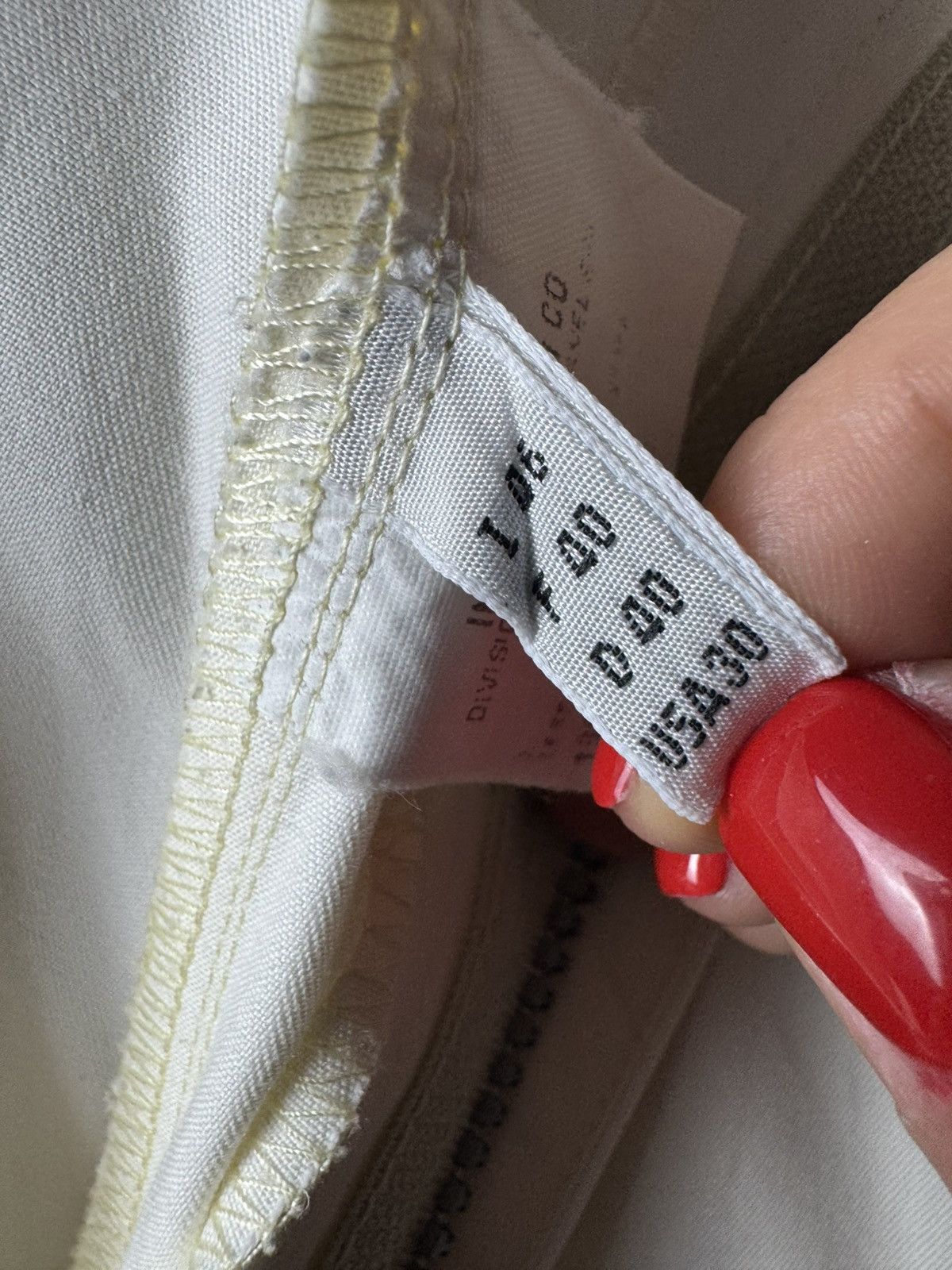 Japanese Brand × Vintage Women's Vintage Dress White Marithé + François Girbaud Size L / US 10 / IT 46 - 9 Thumbnail